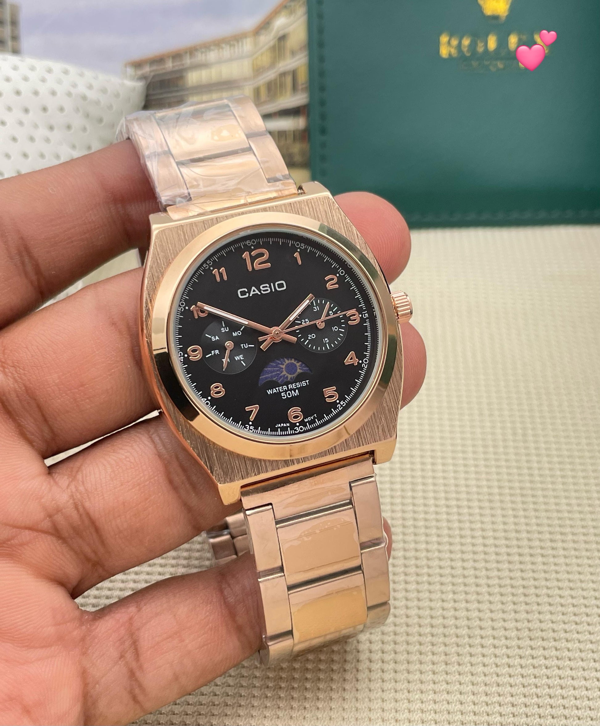 CASIO MTP-M300D-3AV original model maurya watch