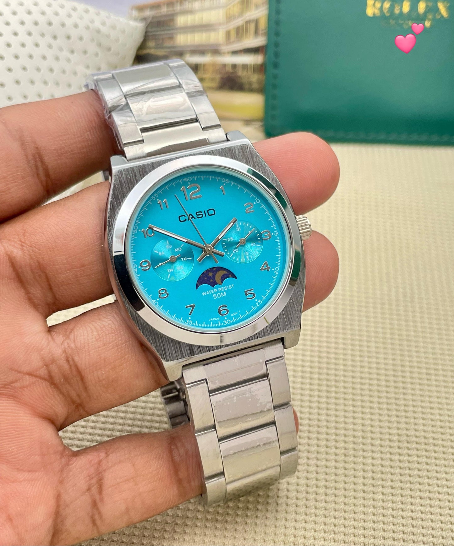 CASIO MTP-M300D-3AV original model maurya watch