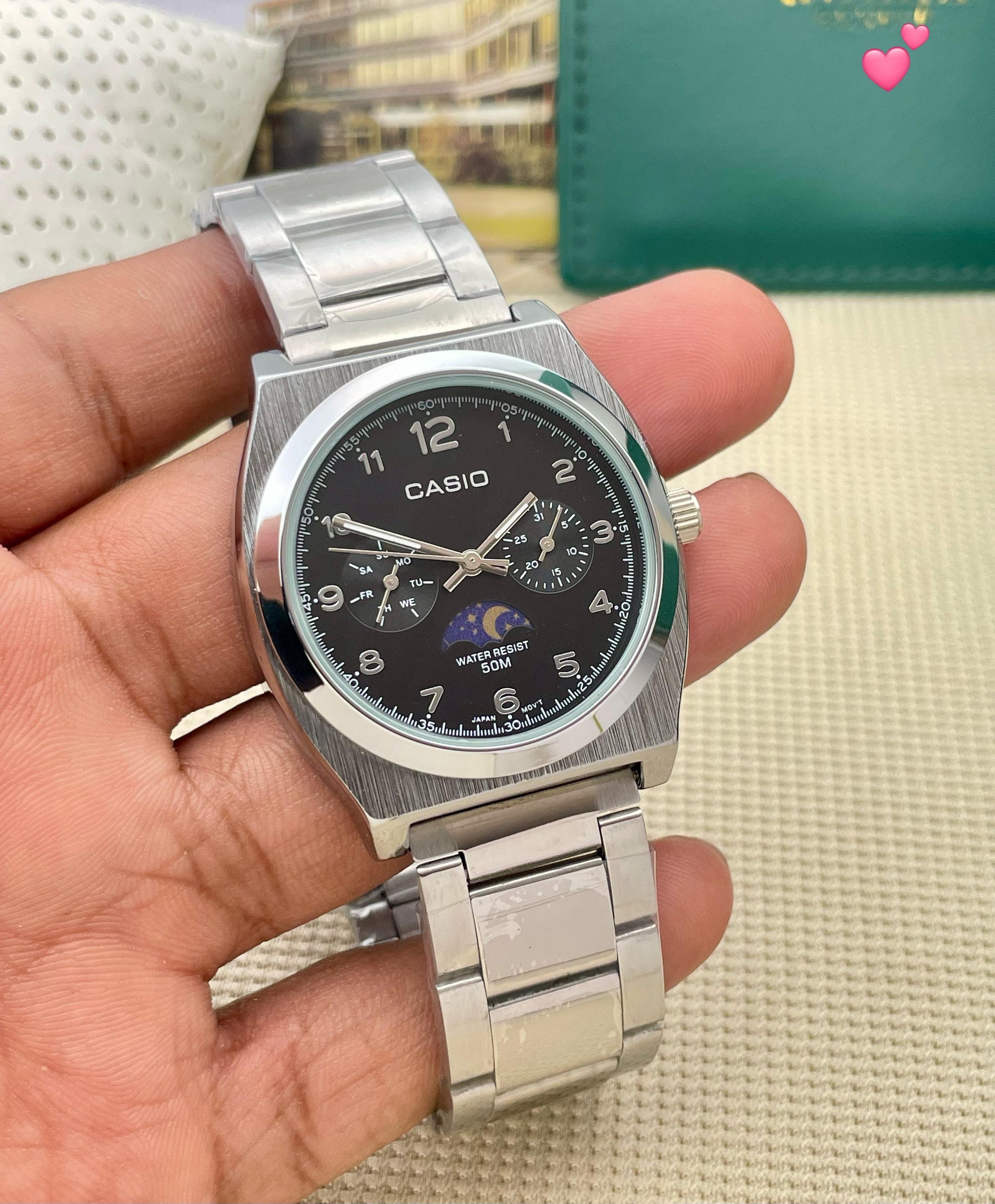 CASIO MTP-M300D-3AV original model maurya watch