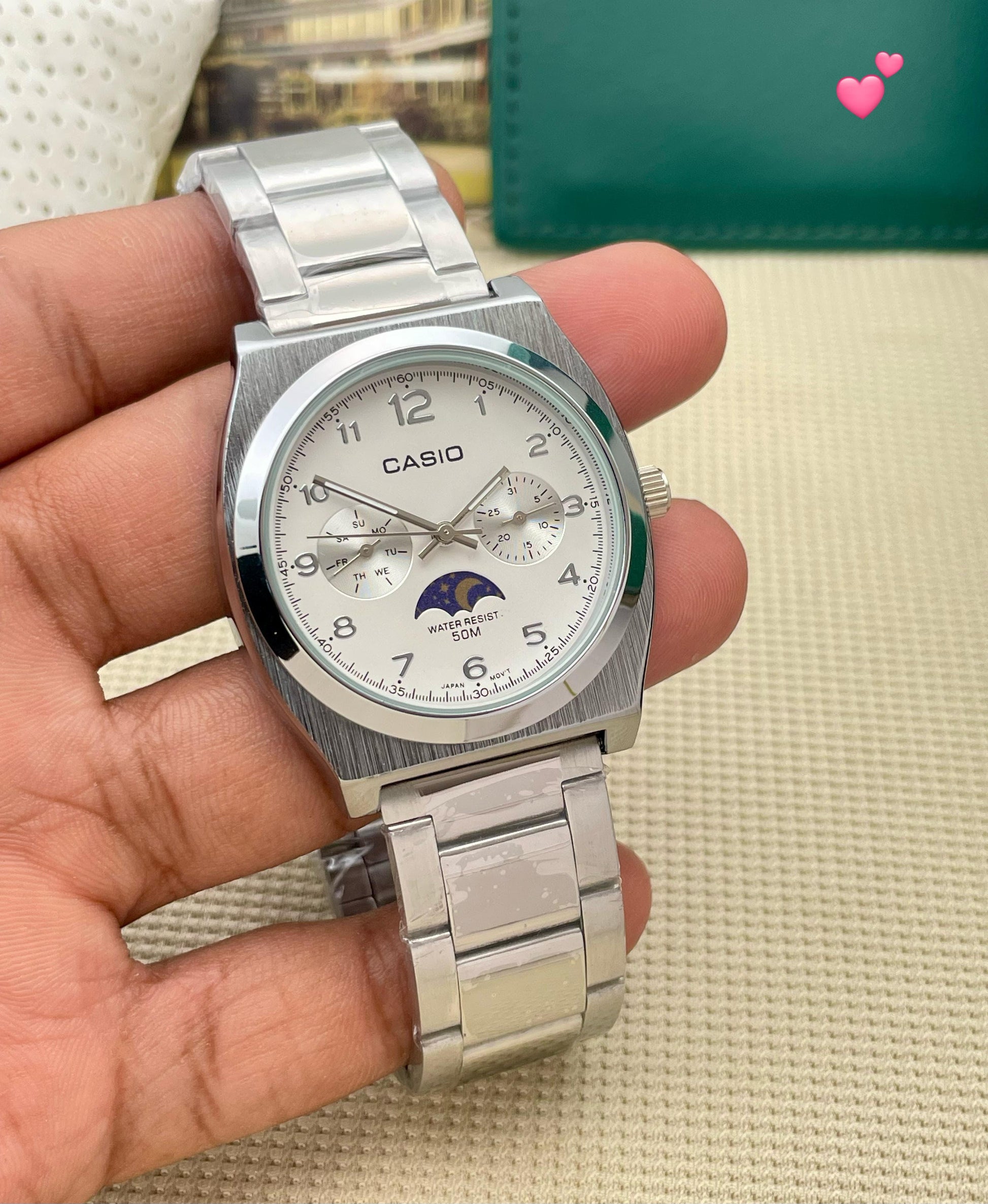 CASIO MTP-M300D-3AV original model maurya watch