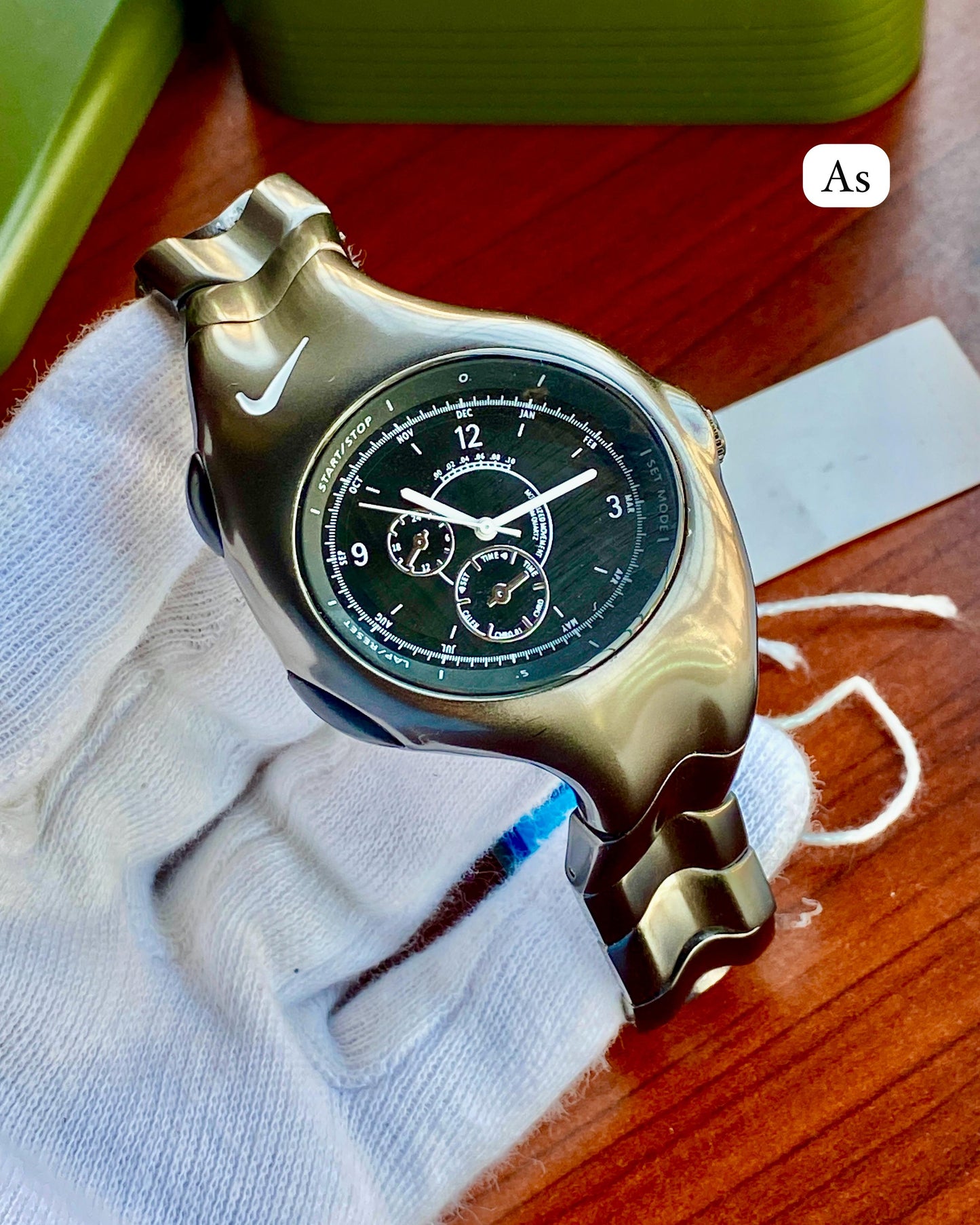 ✨ Triax Armored chorono  stainless steel    Watch inspired by Nike maurya watch