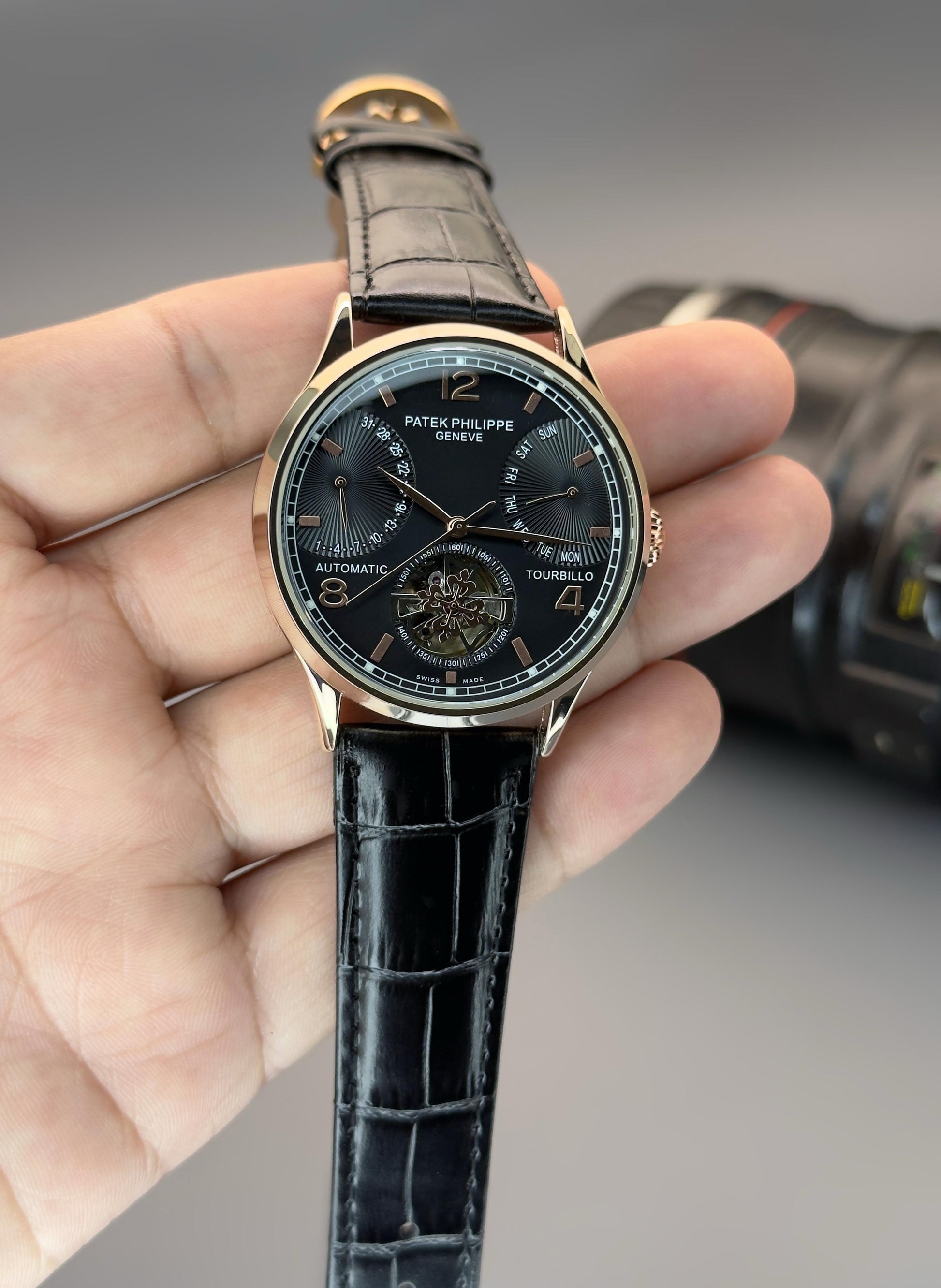 Patek philippe Tourbillo Full Automatic Mechanical Men's Watch ⭐ ⭐⭐ maurya watch