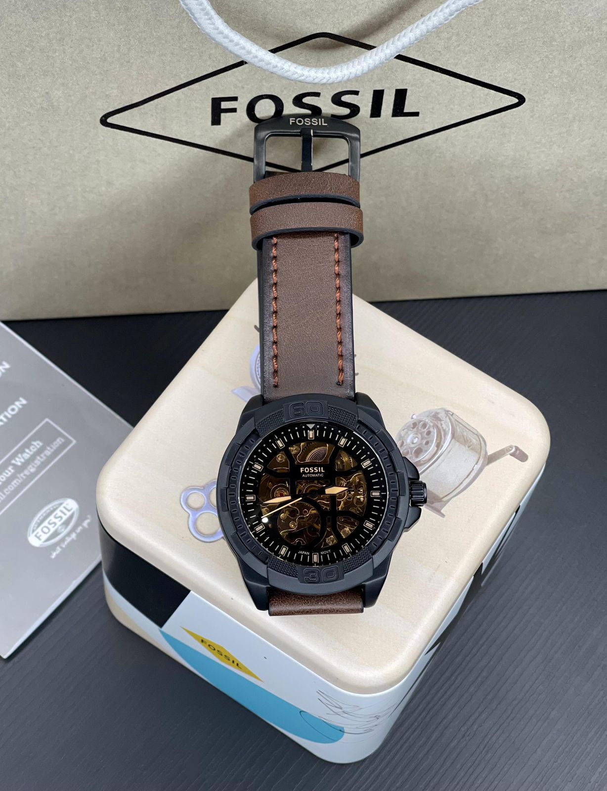 Men's Fossil Watch Bronson Modern Machine Automatic ⭐ ⭐⭐ maurya watch