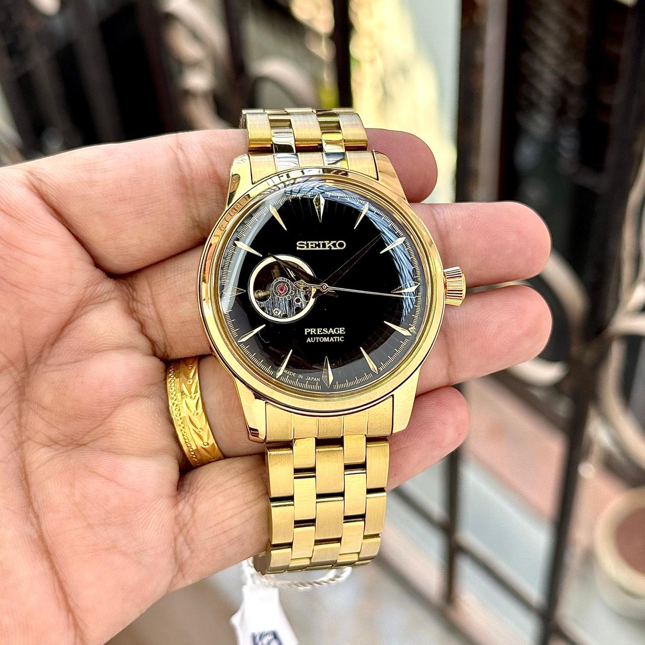 🌟 The Latest Seiko Presage Open Heart maurya watch