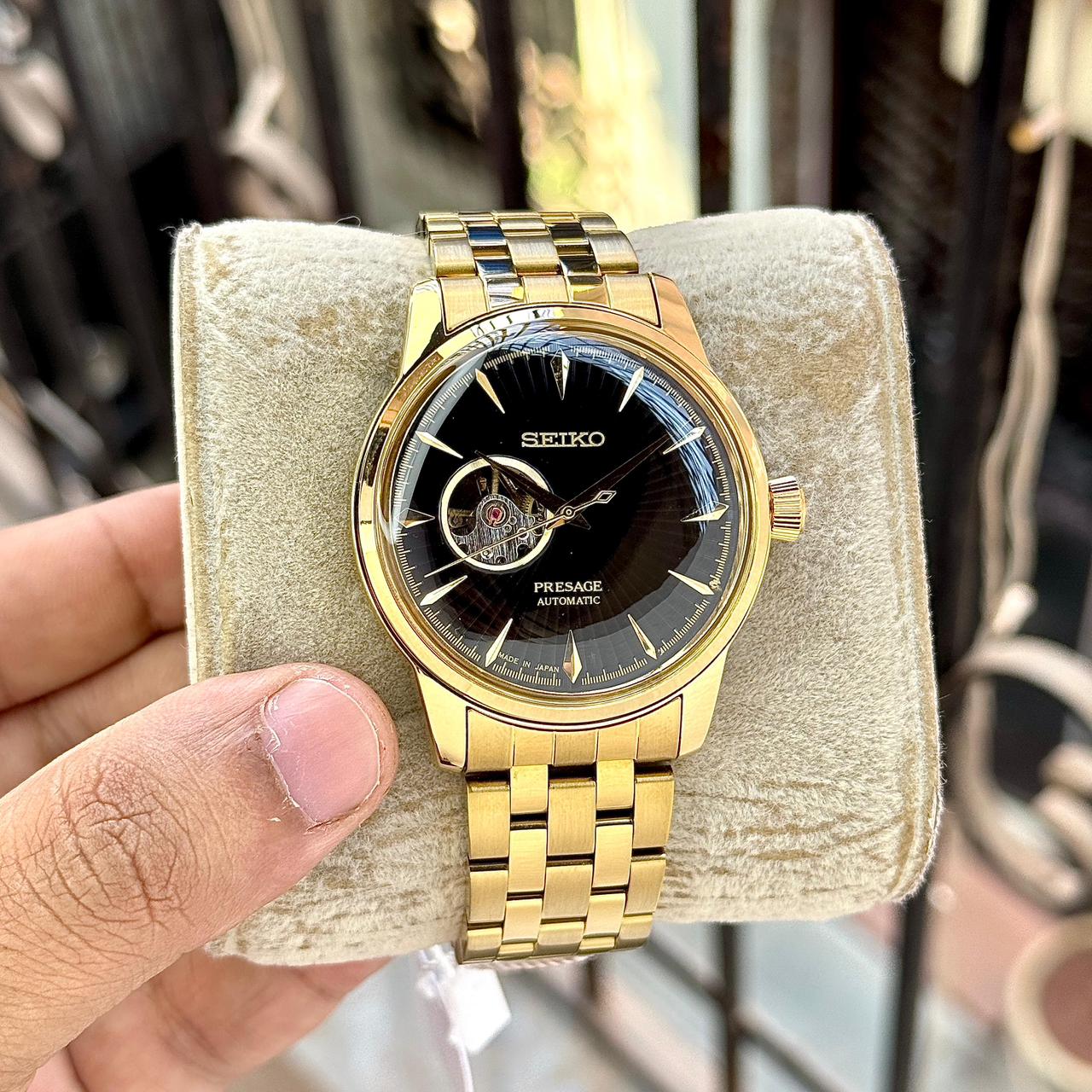 🌟 The Latest Seiko Presage Open Heart maurya watch