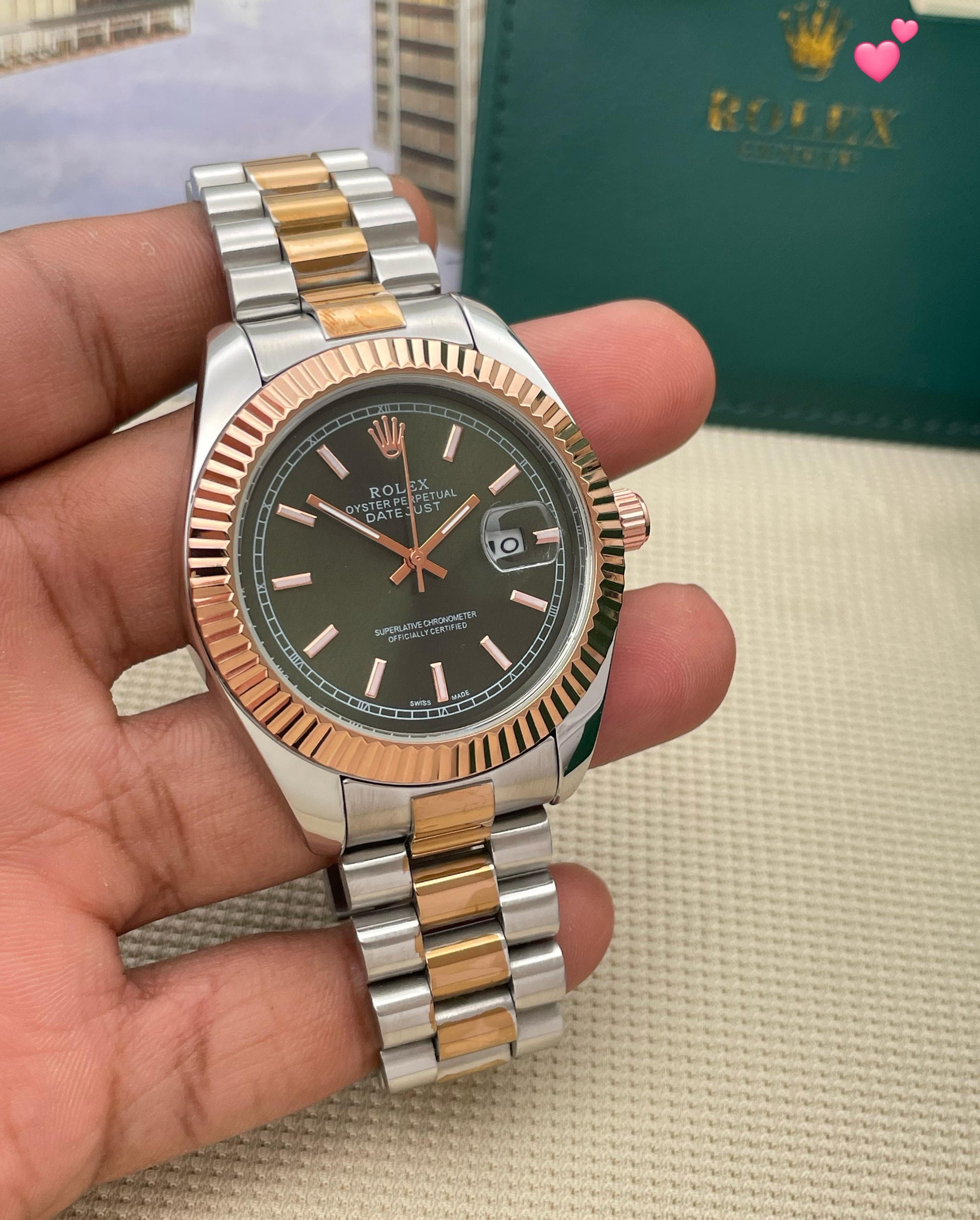 Rolex full bazel for men maurya watch