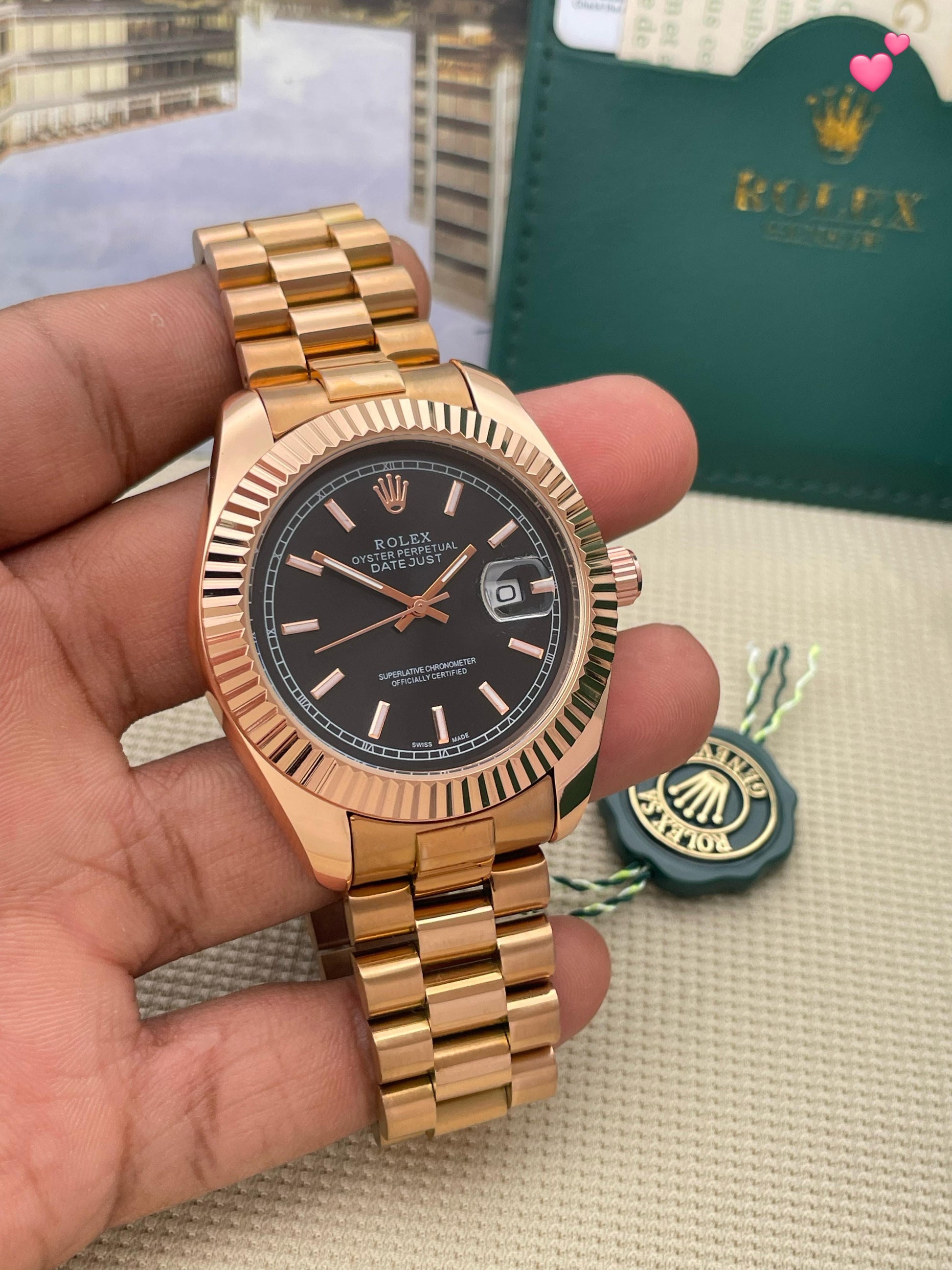 Rolex full bazel for men maurya watch