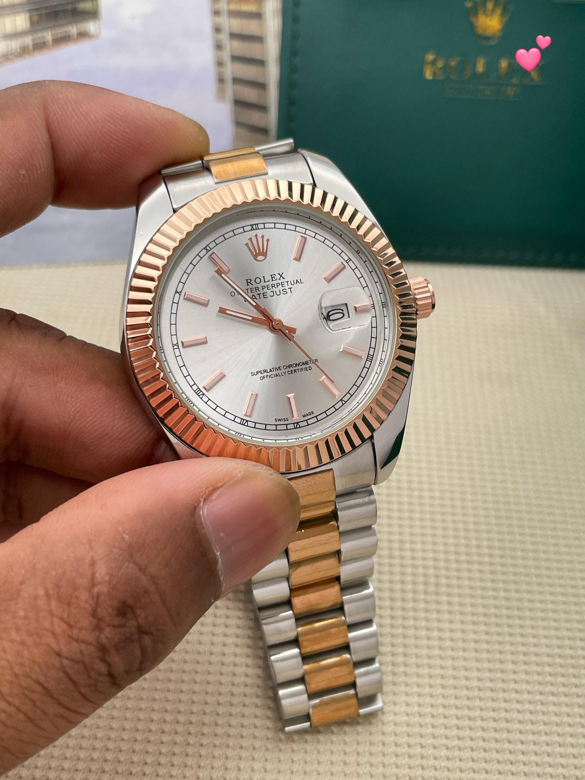 Rolex full bazel for men maurya watch