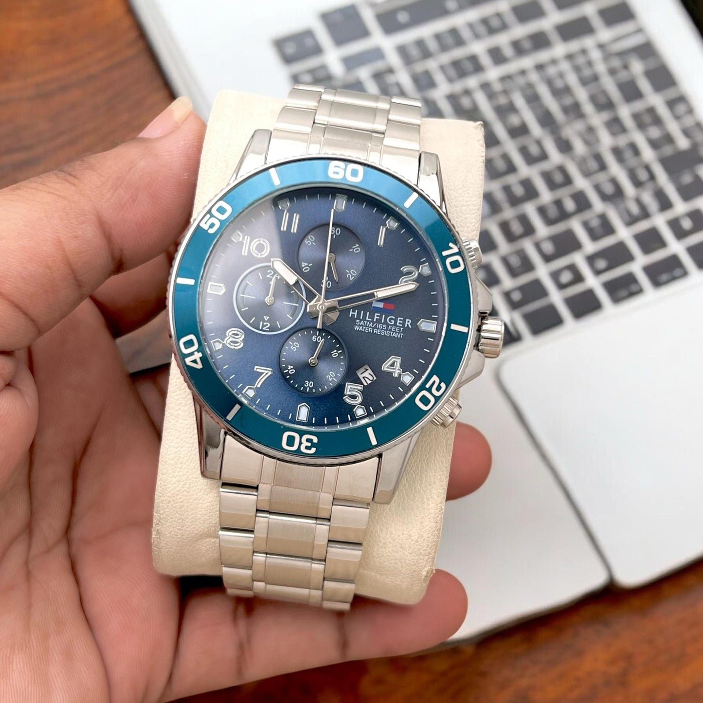 tommy hilfiger modern automatic maurya watch