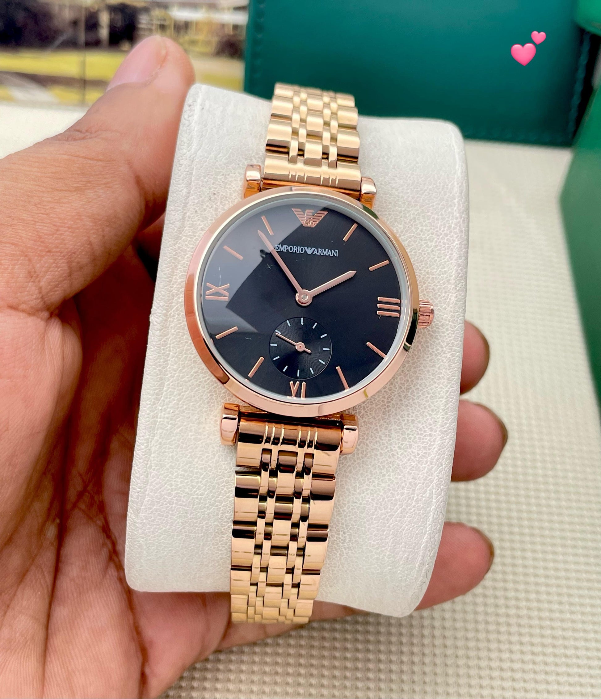 Emporio Armani  Daimonds Zoom Face &amp; New Dials maurya watch
