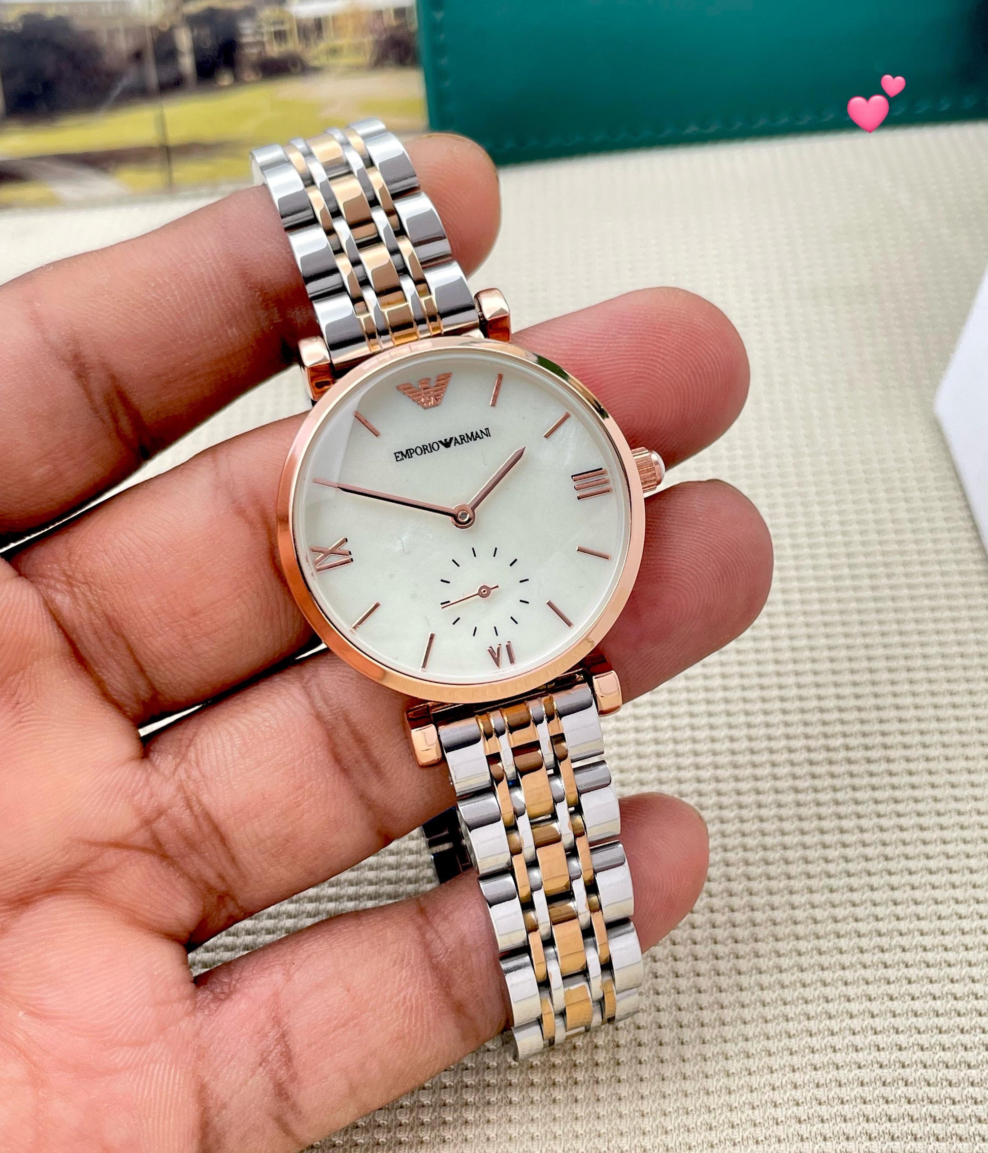 Emporio Armani  Daimonds Zoom Face &amp; New Dials maurya watch