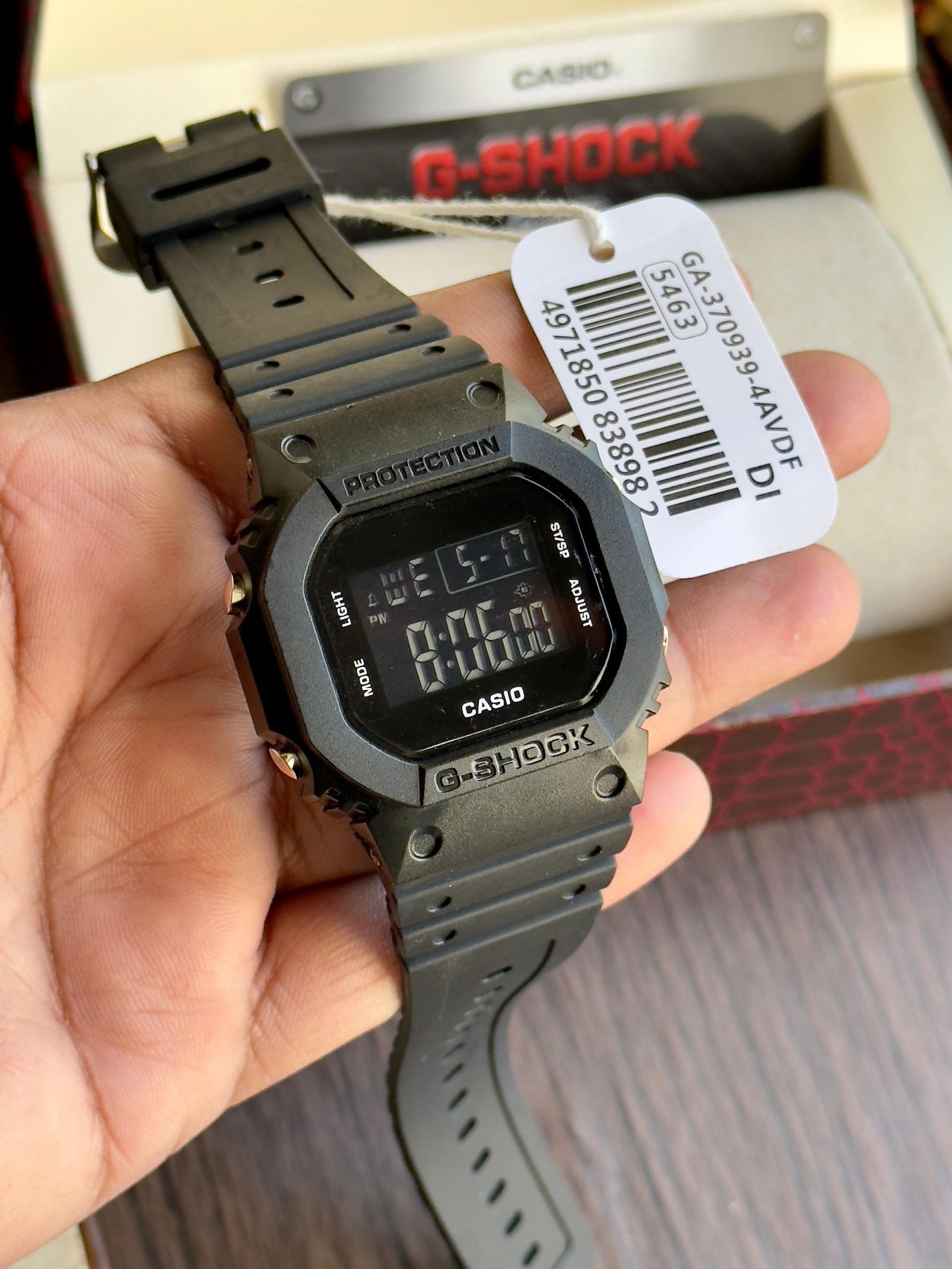 Casio G-Shock DW-5600UBB-1DR maurya watch