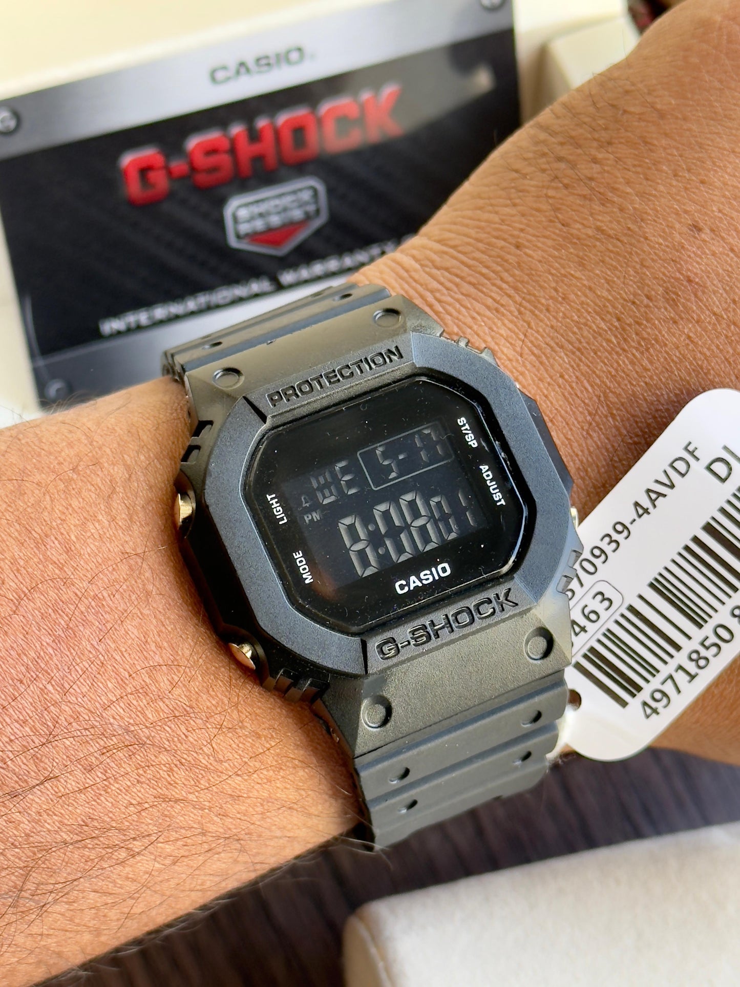 Casio G-Shock DW-5600UBB-1DR maurya watch