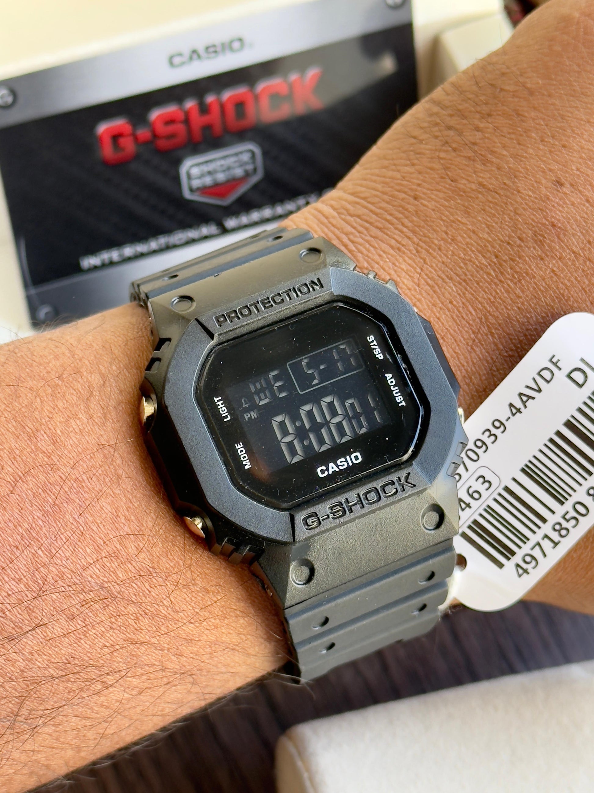 Casio G-Shock DW-5600UBB-1DR maurya watch