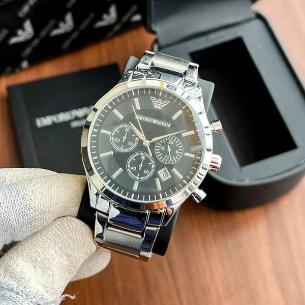 Men's stylish Emporio Armani Renato AR2453 wristwatch maurya watch