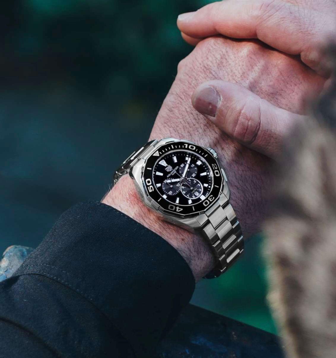 TagHeuer Aquaracer a statement of sophistication. maurya watch