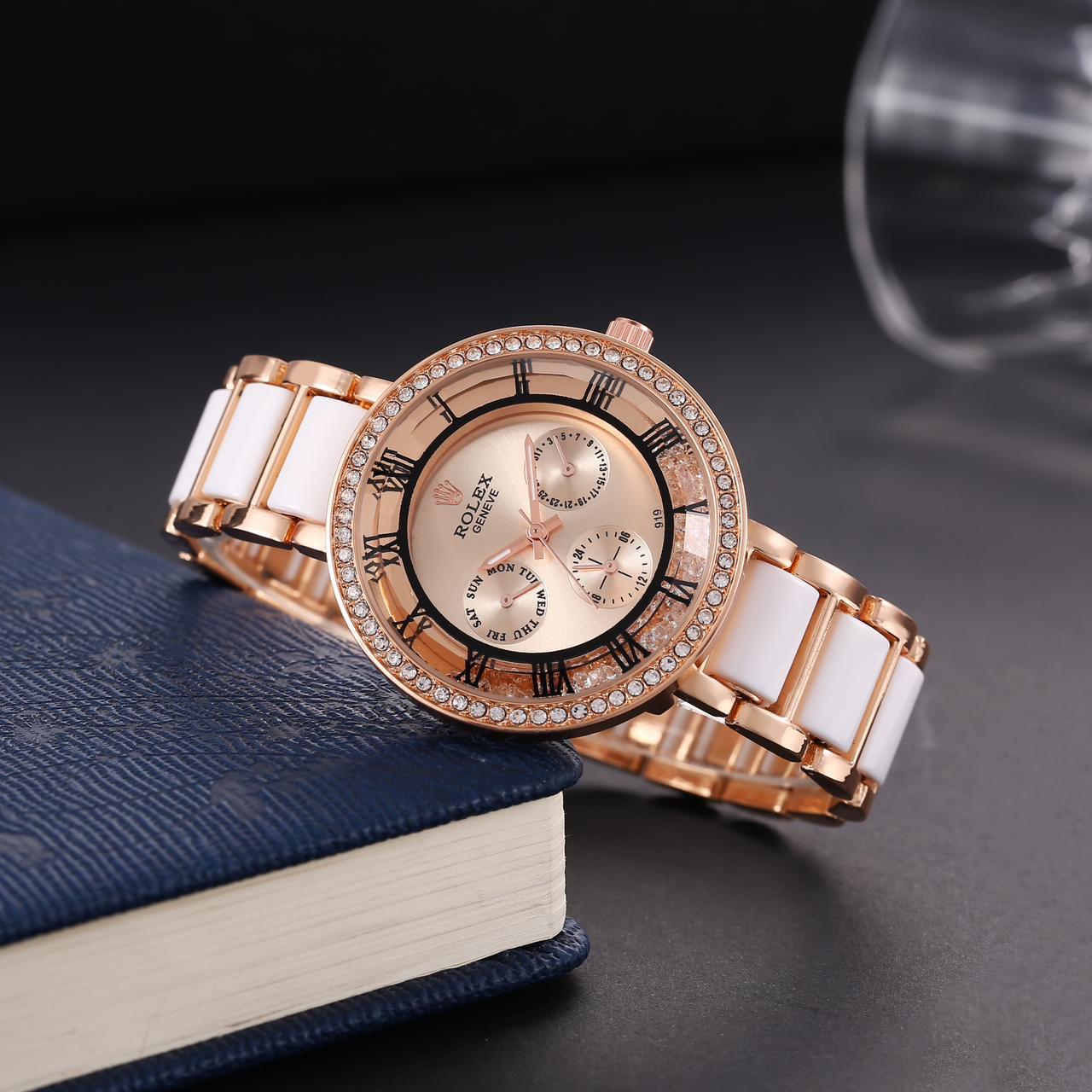 Rolex ladies watch all crono working  maurya watch