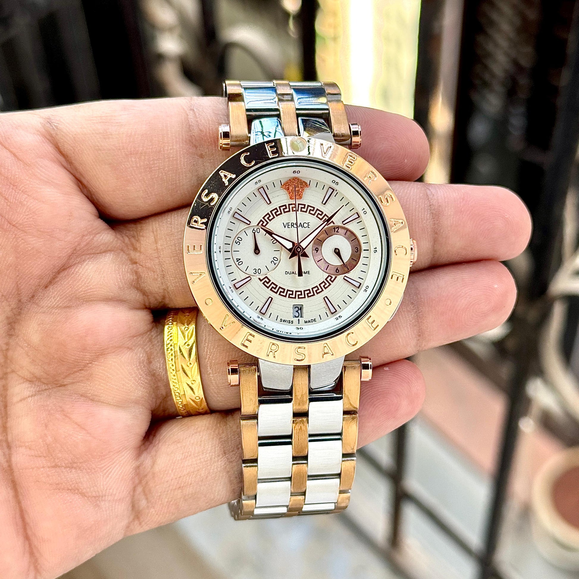 🌟 Versace V Race Luxury Edition maurya watch