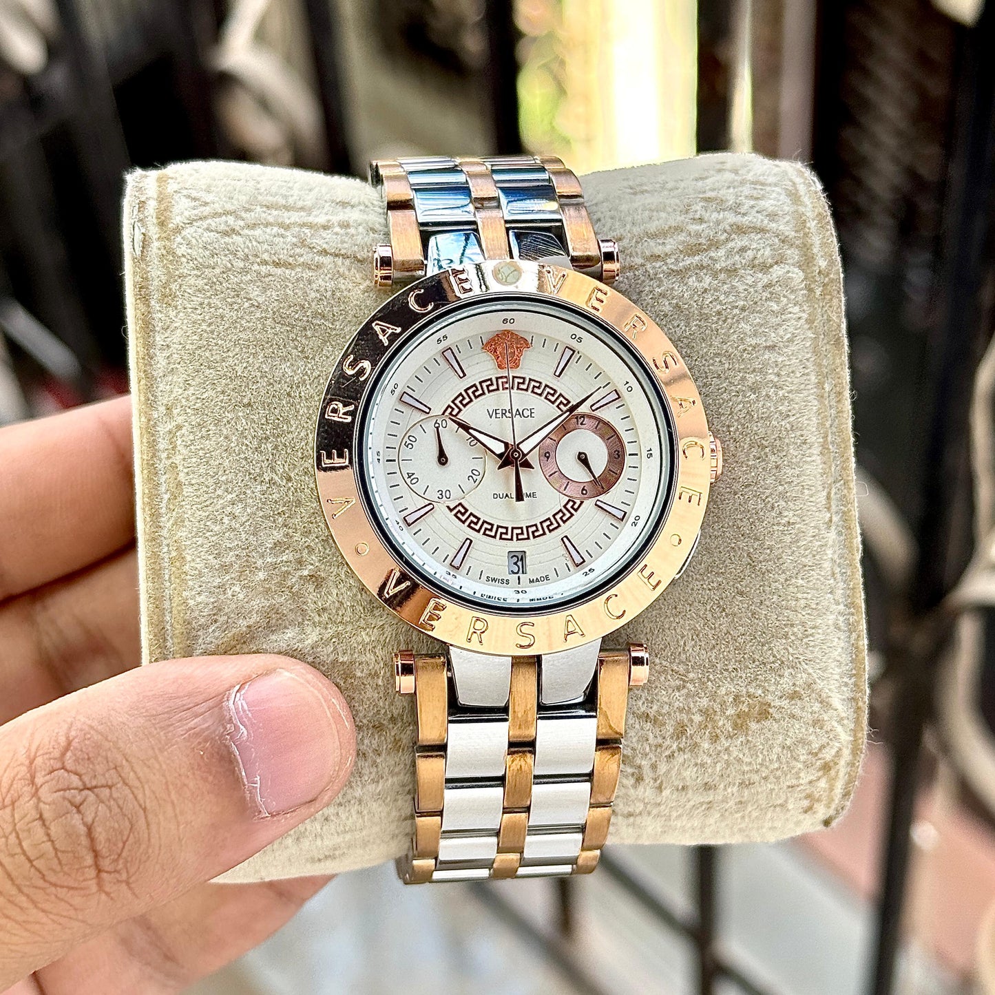 🌟 Versace V Race Luxury Edition maurya watch