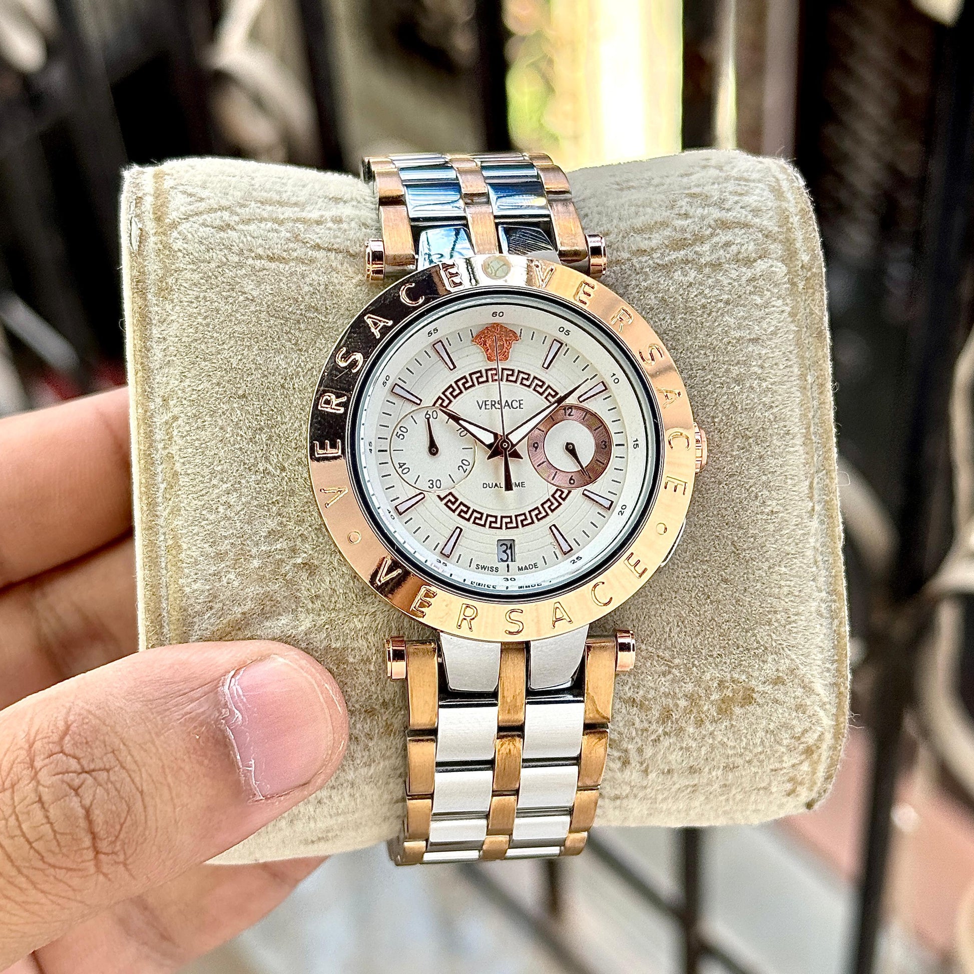 🌟 Versace V Race Luxury Edition maurya watch
