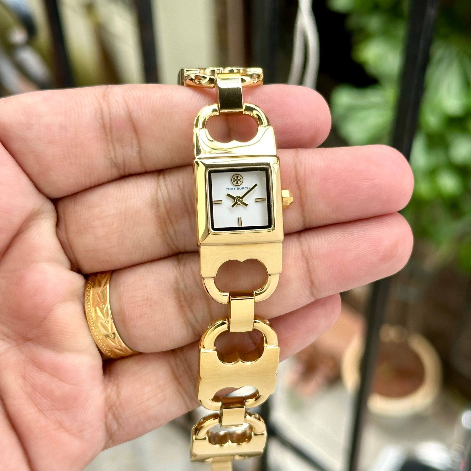 Tory Burch Ladies Watch Premium Plated Gemini Series Small Dial Luxury maurya watch