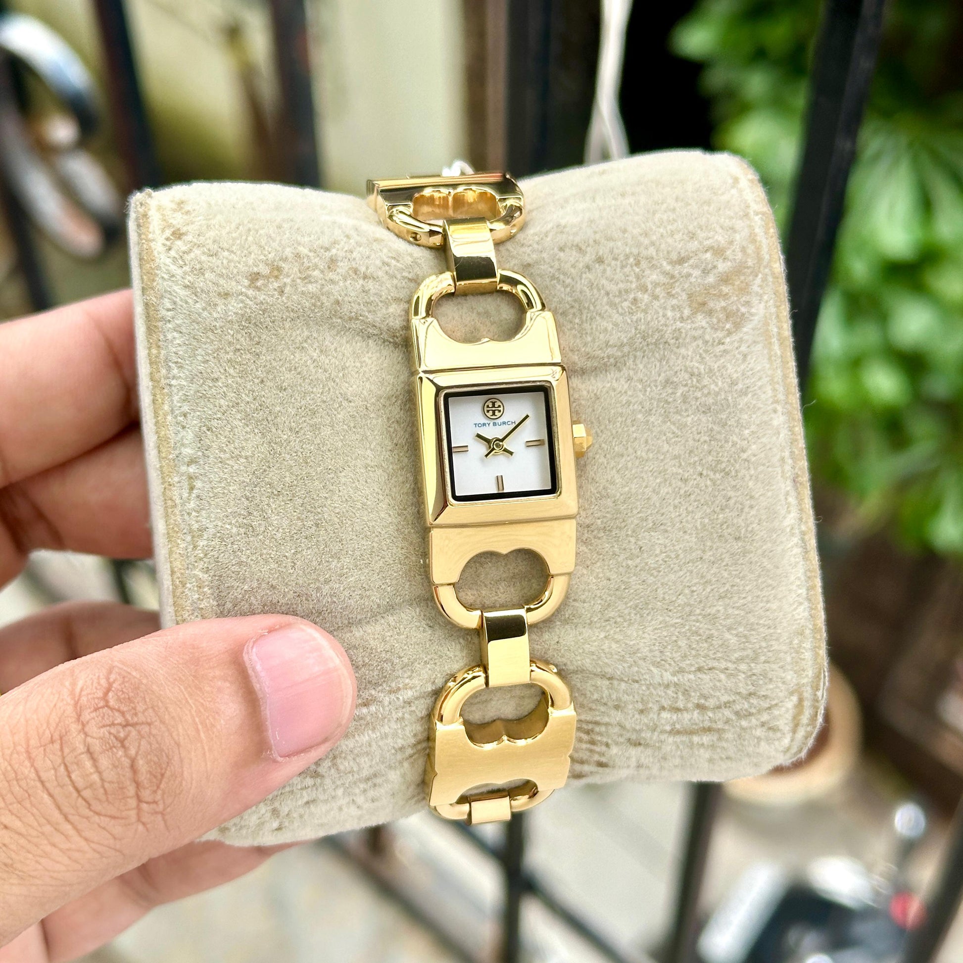 Tory Burch Ladies Watch Premium Plated Gemini Series Small Dial Luxury maurya watch