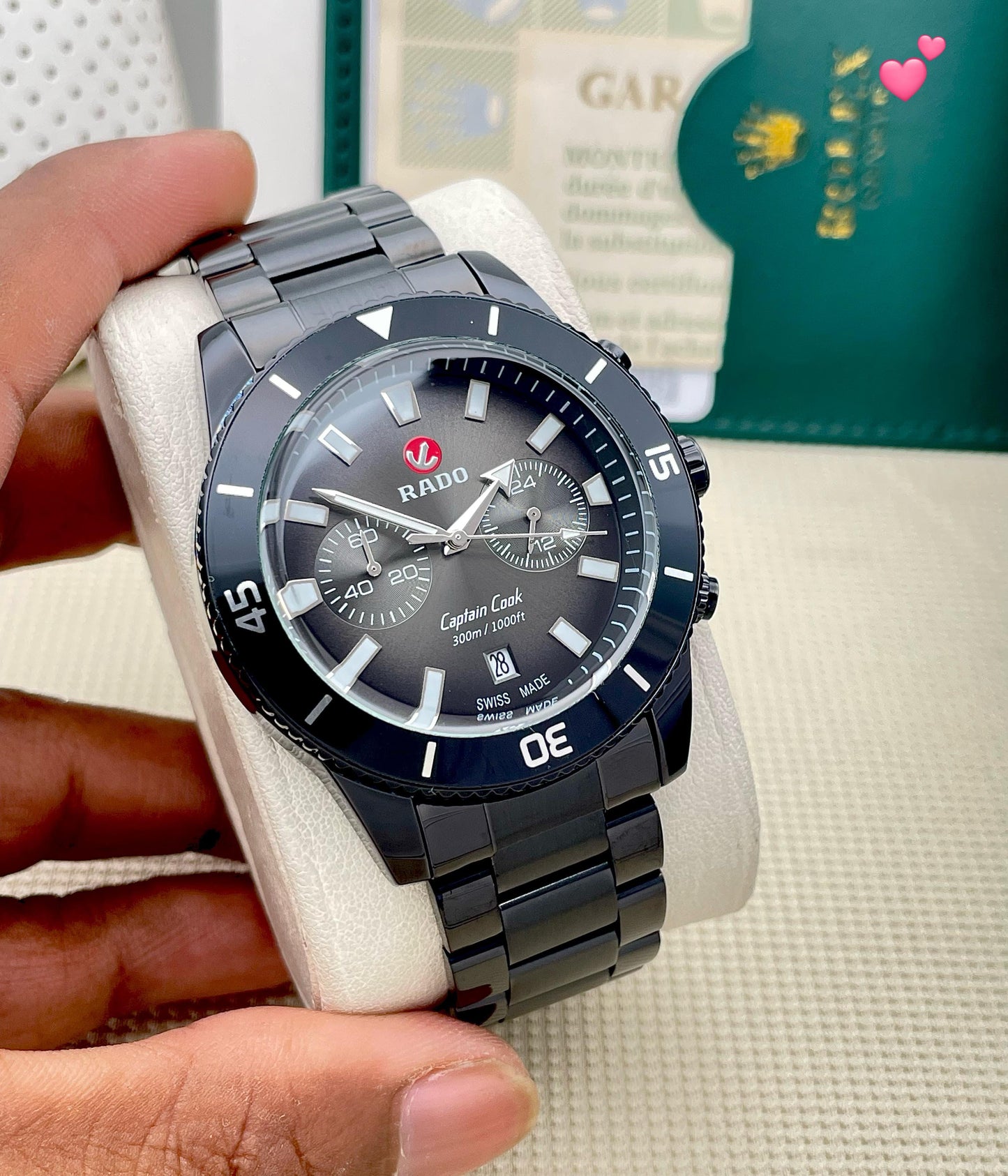 Rado Chronograph watch maurya watch