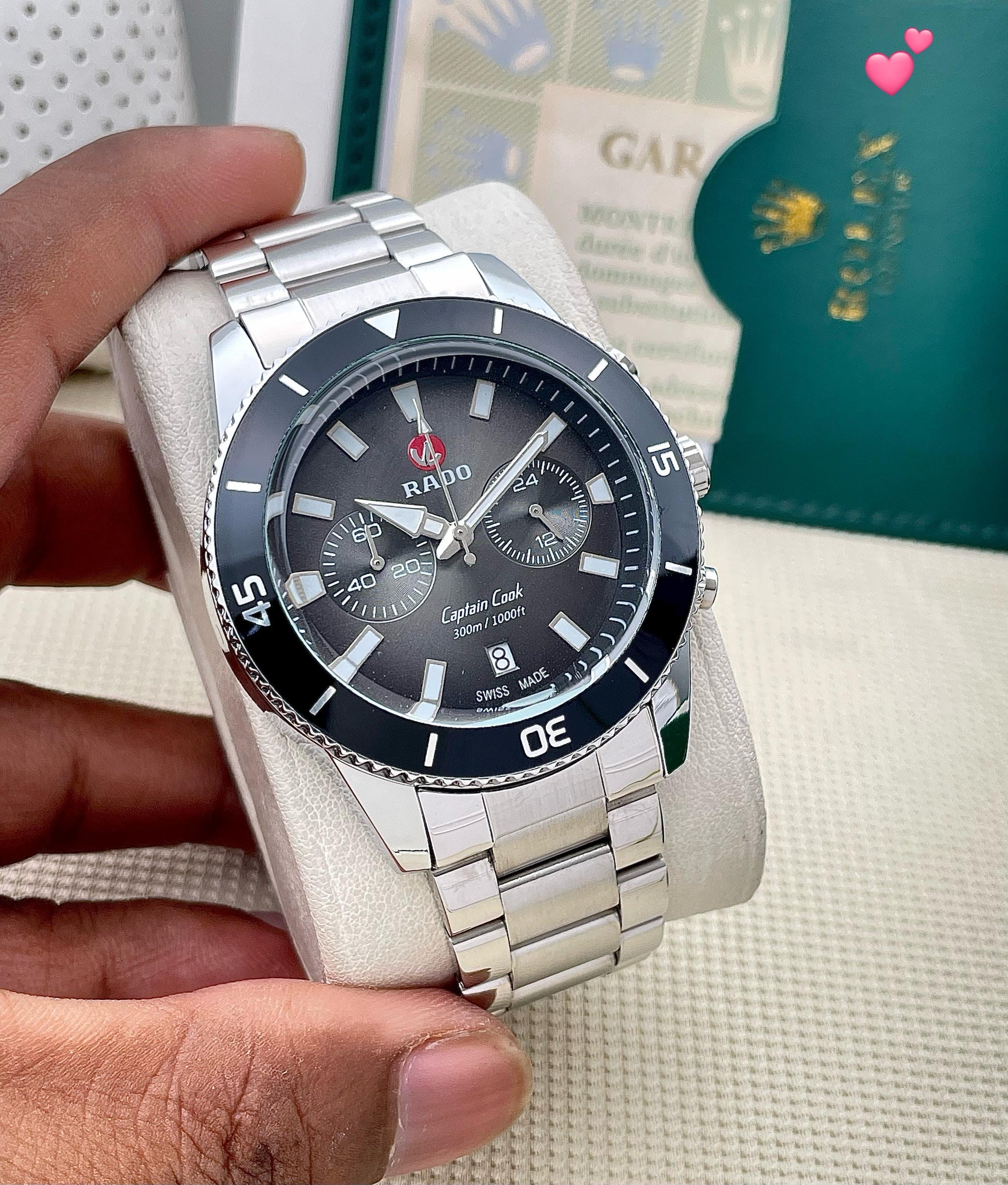 Rado Chronograph watch maurya watch