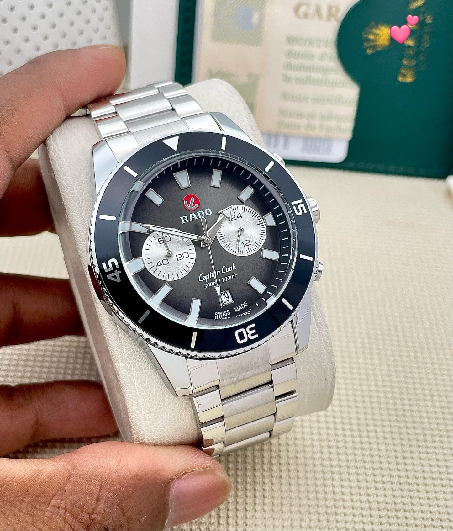 Rado Chronograph watch maurya watch