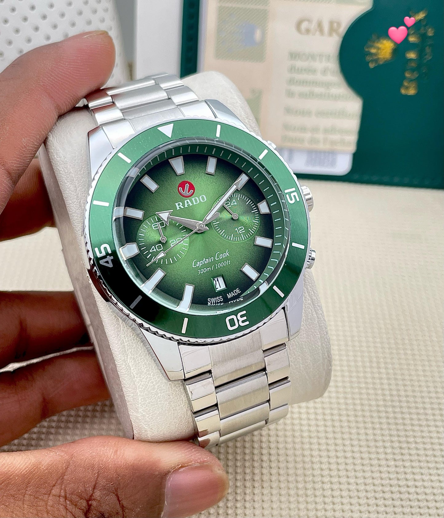 Rado Chronograph watch maurya watch