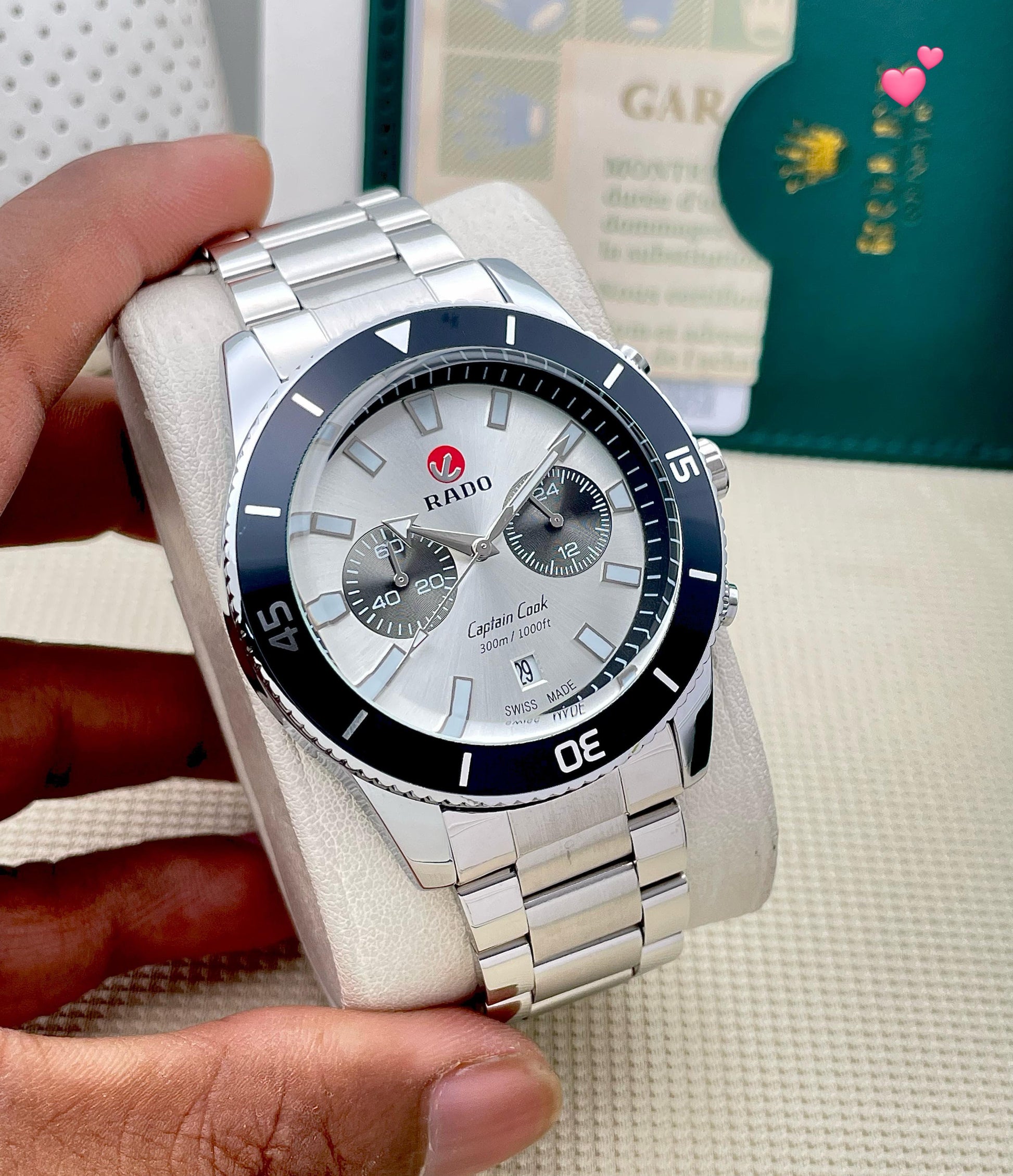Rado Chronograph watch maurya watch