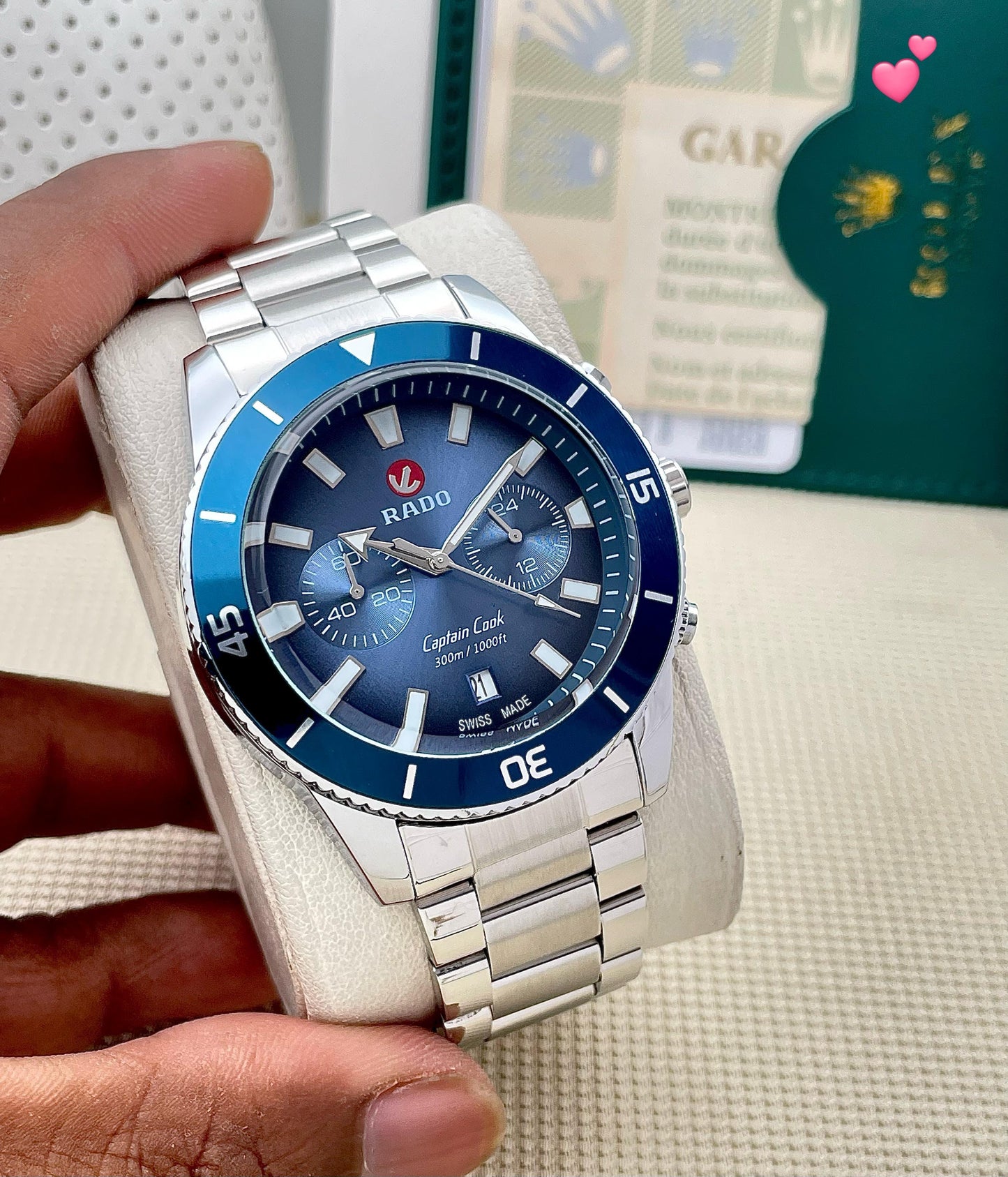 Rado Chronograph watch maurya watch