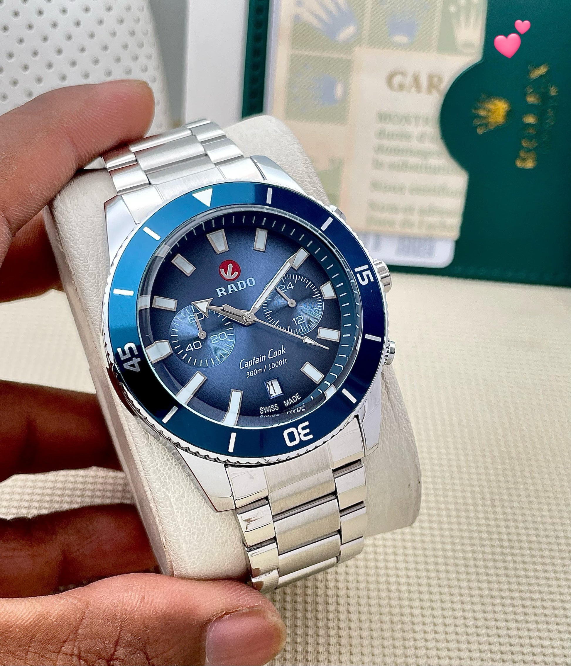 Rado Chronograph watch maurya watch