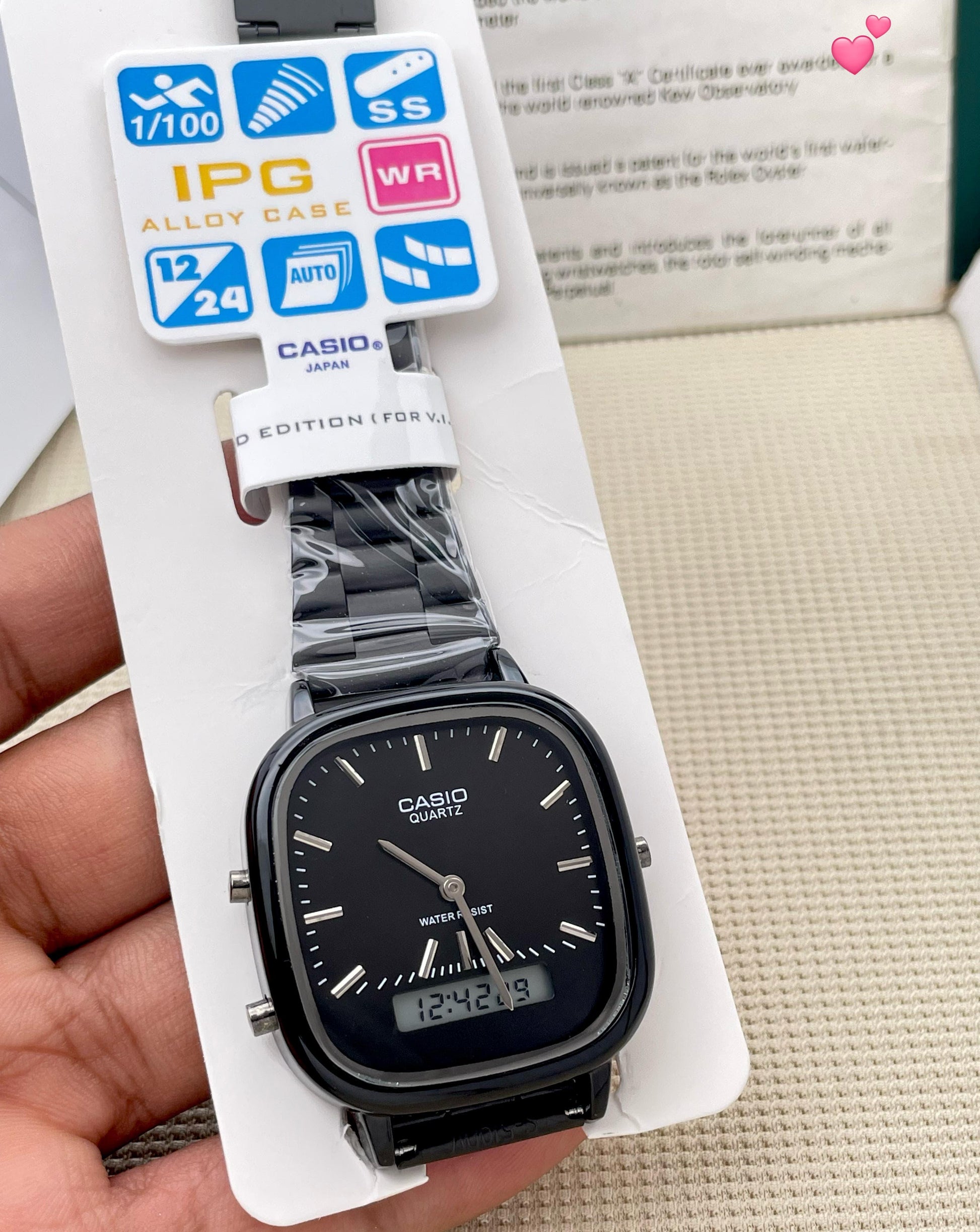 casio analog digital vintage maurya watch