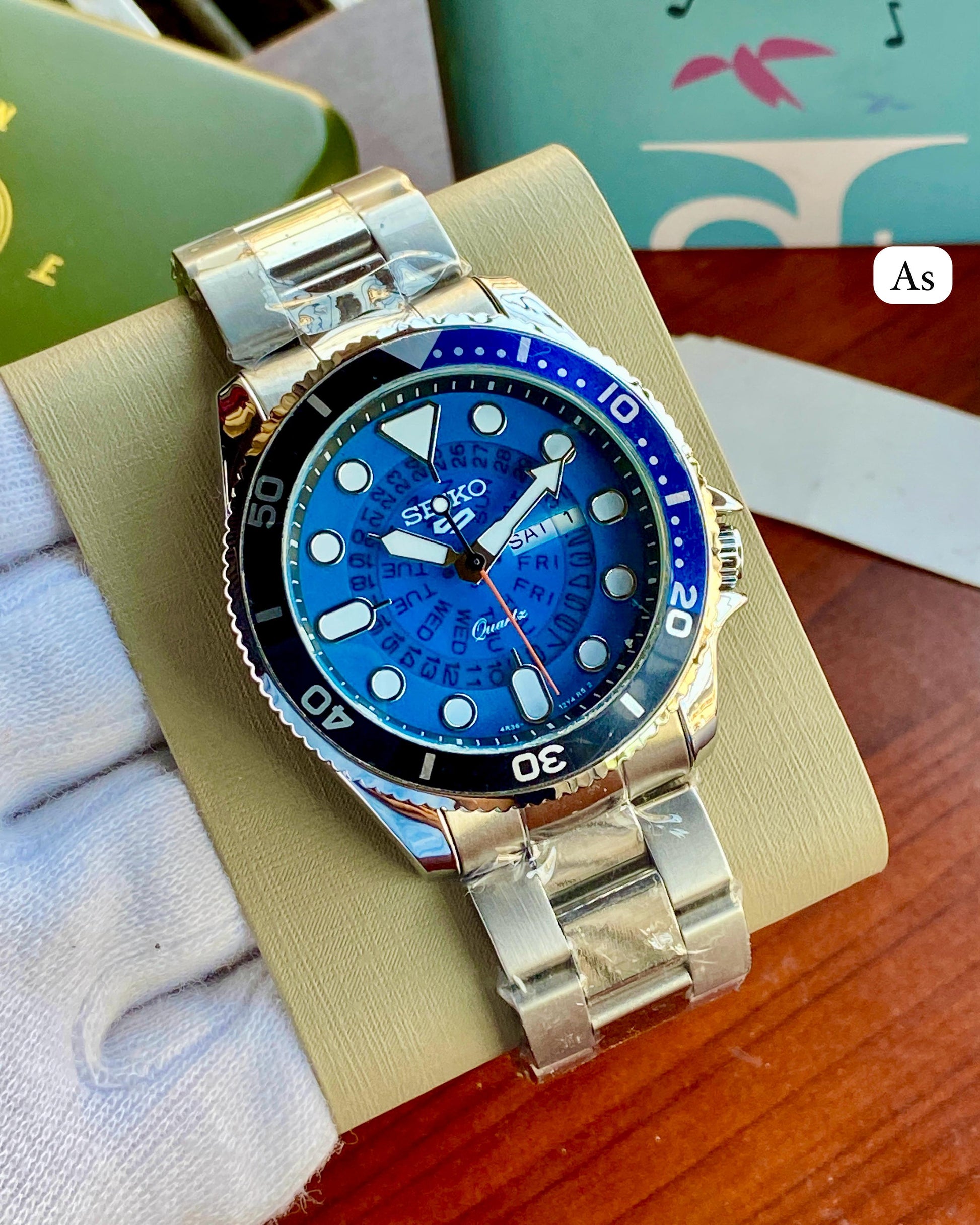 SEIKO Pure metal day date maurya watch