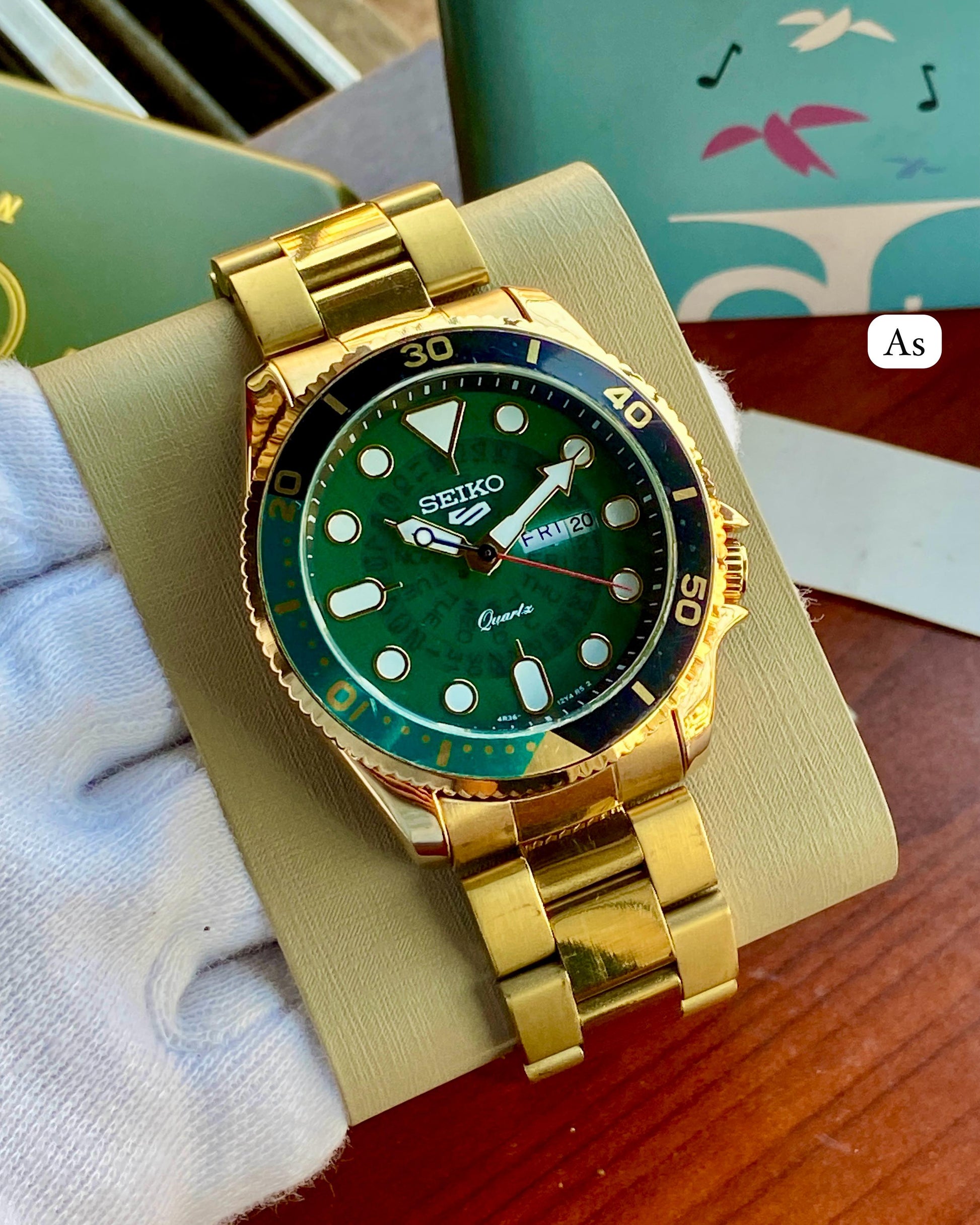 SEIKO Pure metal day date maurya watch