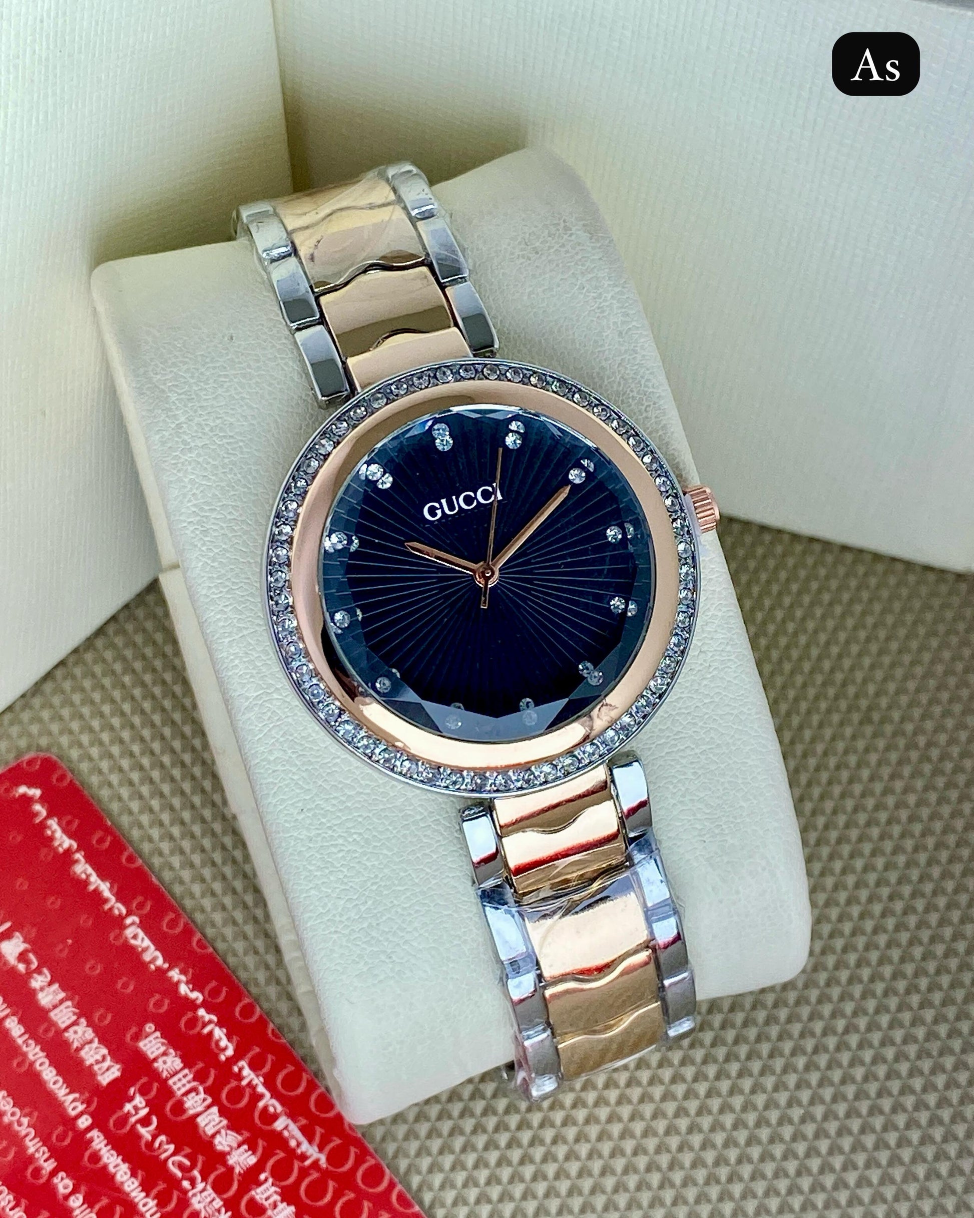 Gucci for ladies just in 999 /- maurya watch