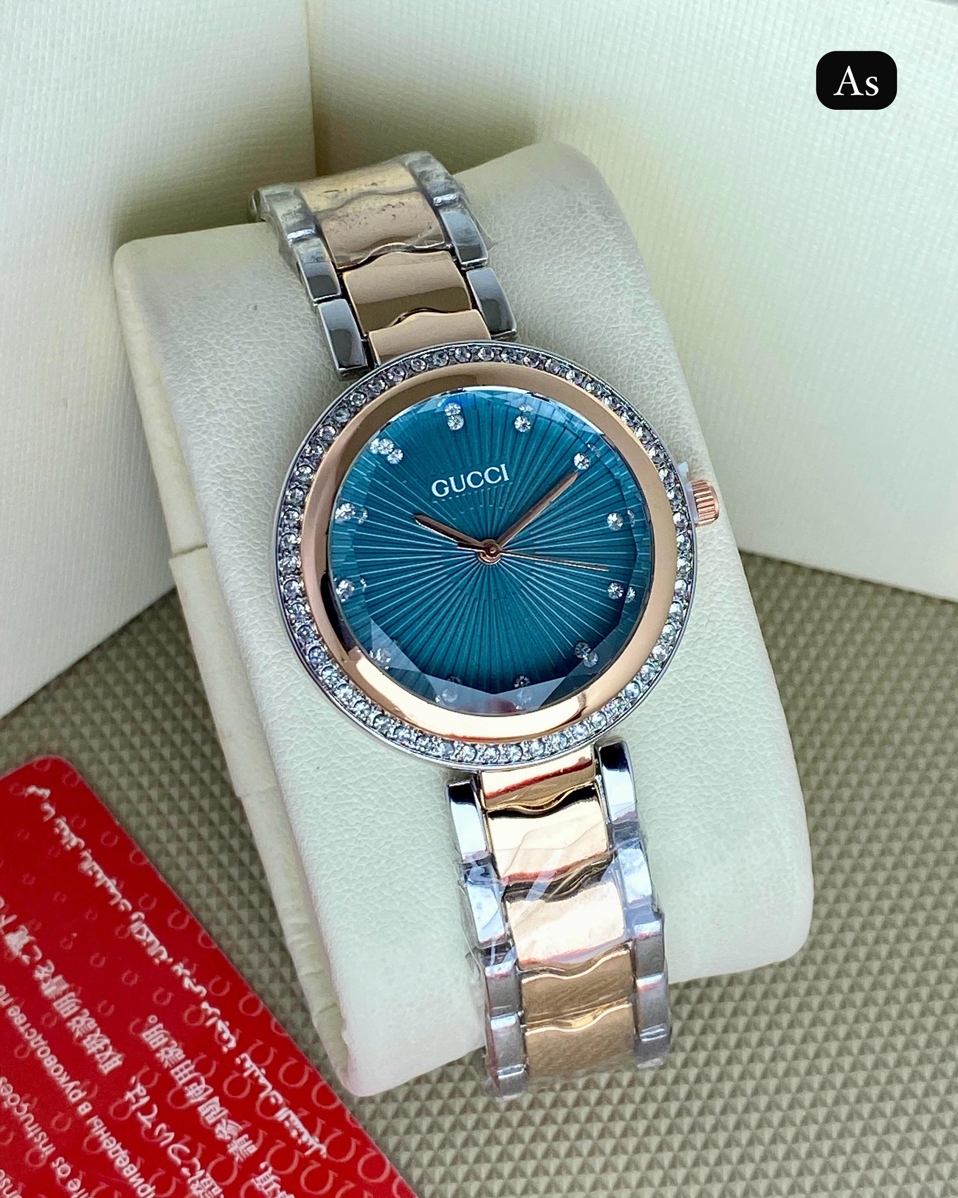 Gucci for ladies just in 999 /- maurya watch