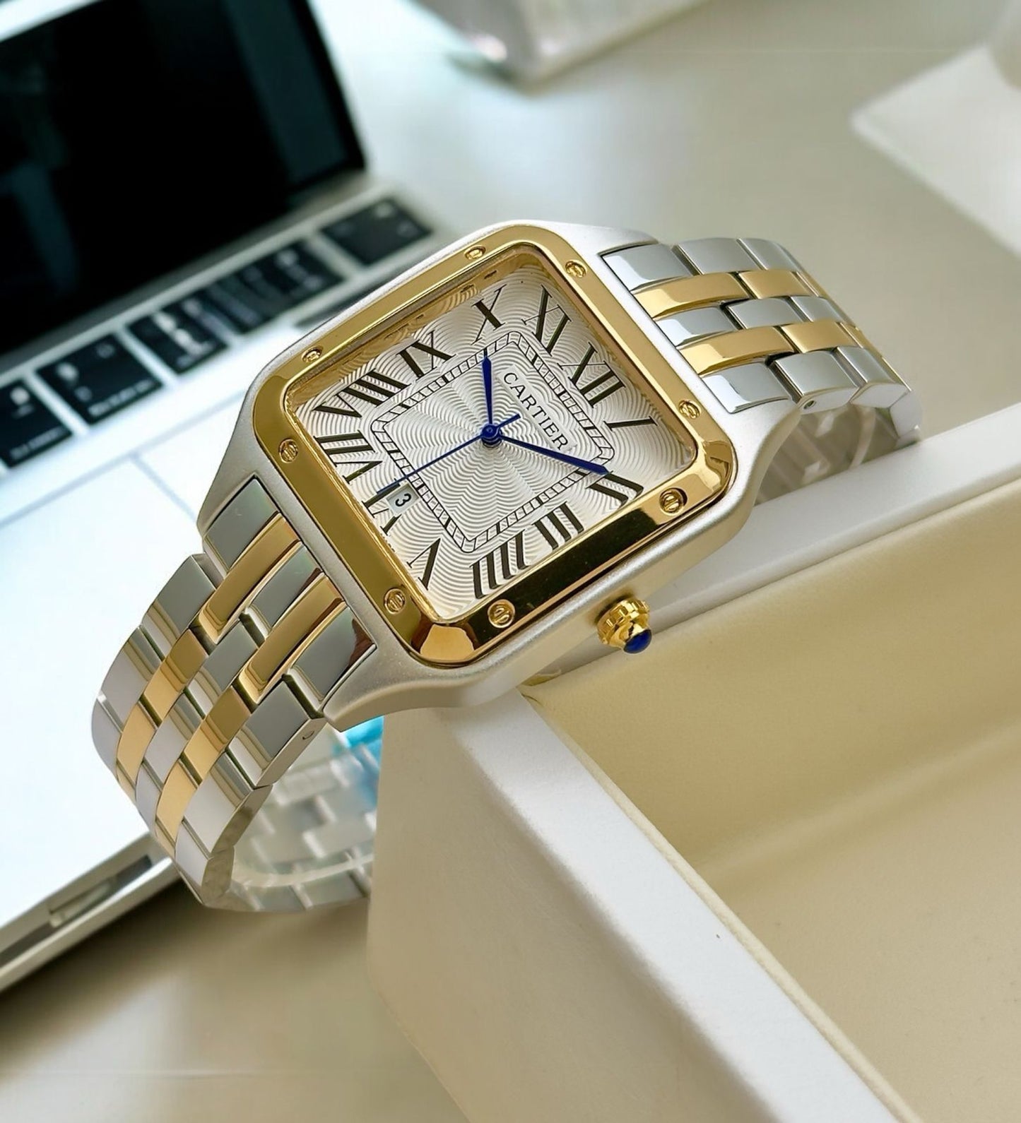 Cartier Diastar Square maurya watch