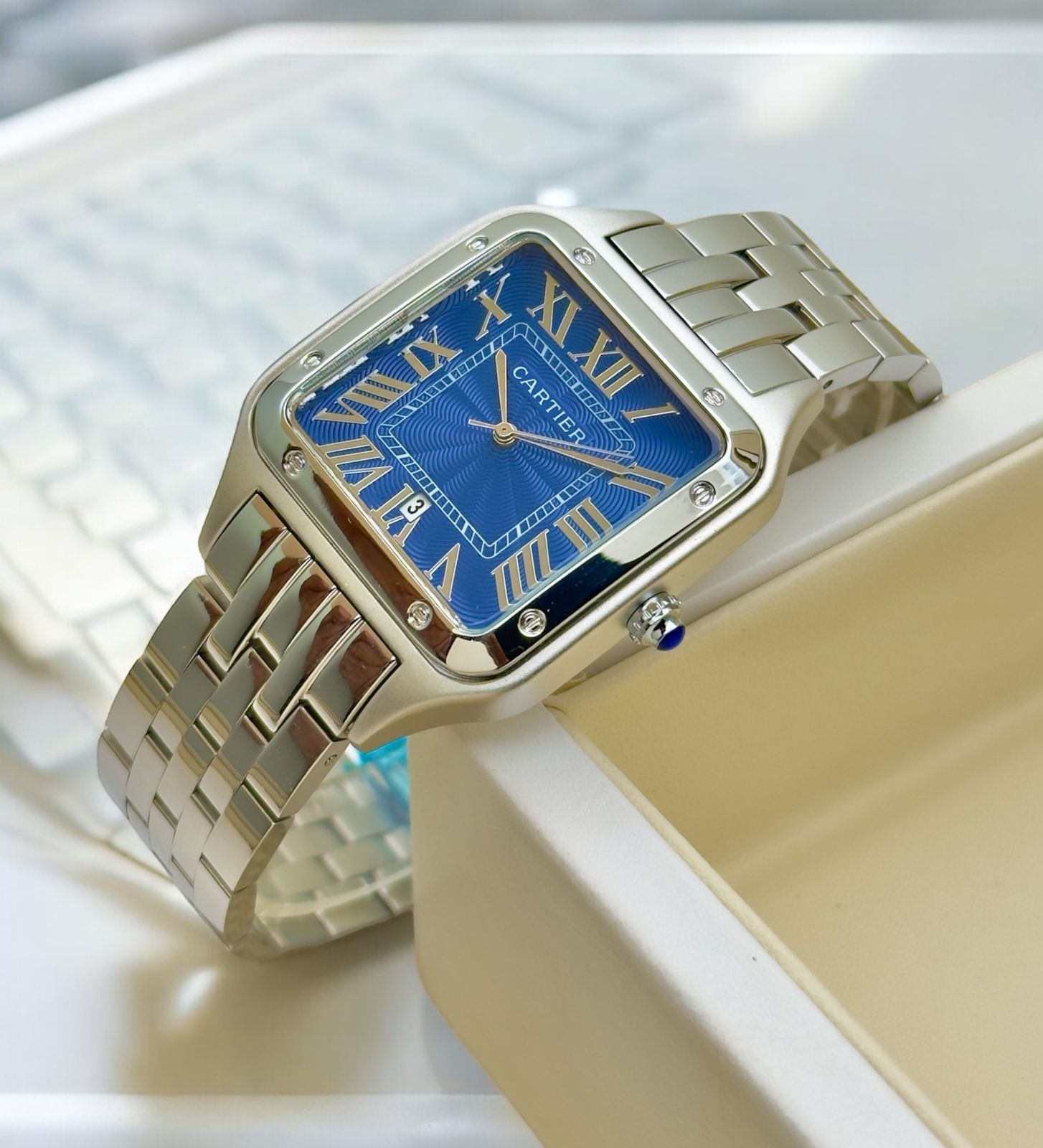 Cartier Diastar Square maurya watch