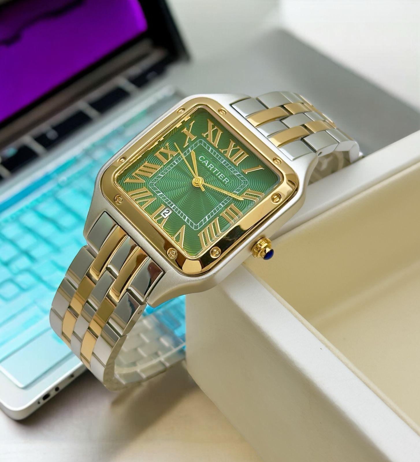 Cartier Diastar Square maurya watch