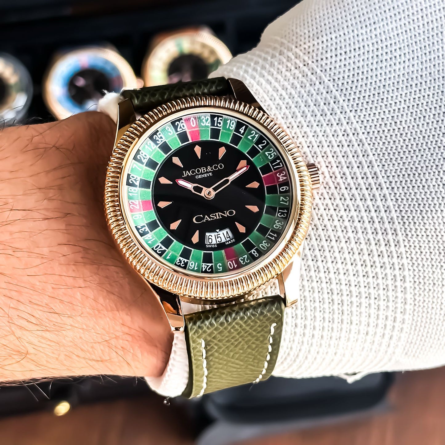 Jacob & Co Casino Tourbillon maurya watch