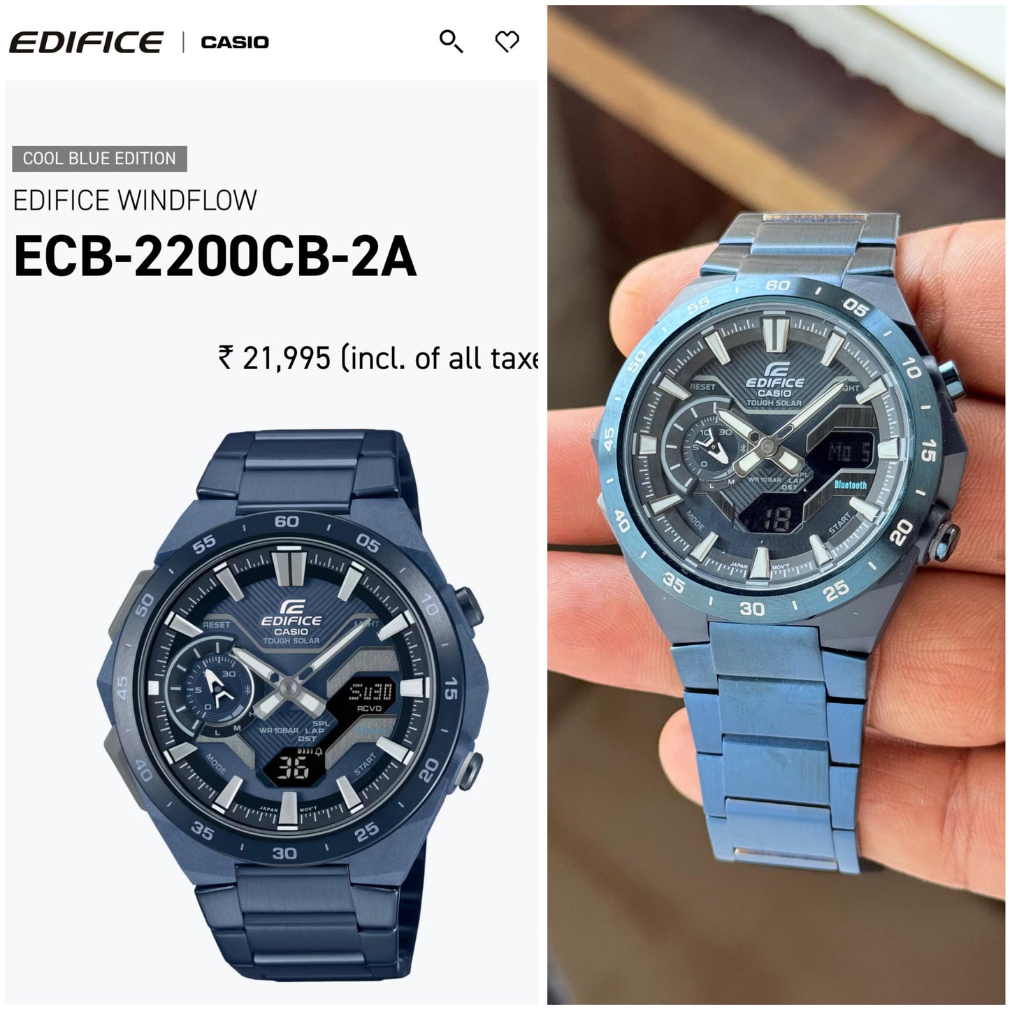 Casio Edifice  ECB-2200CB-2A
