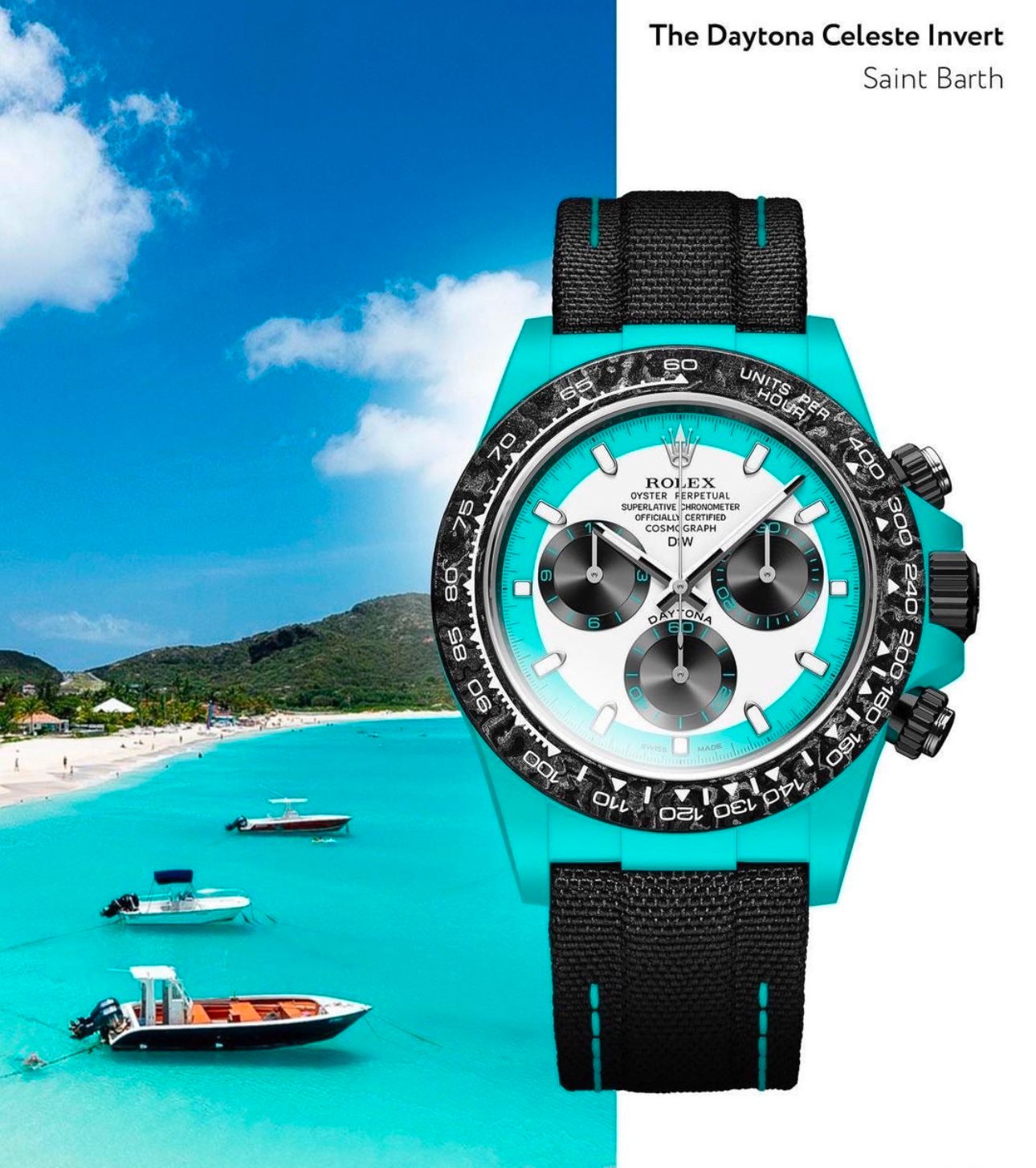 ROLEX DIW DAYTONA CELESTE INVERT✔🔥