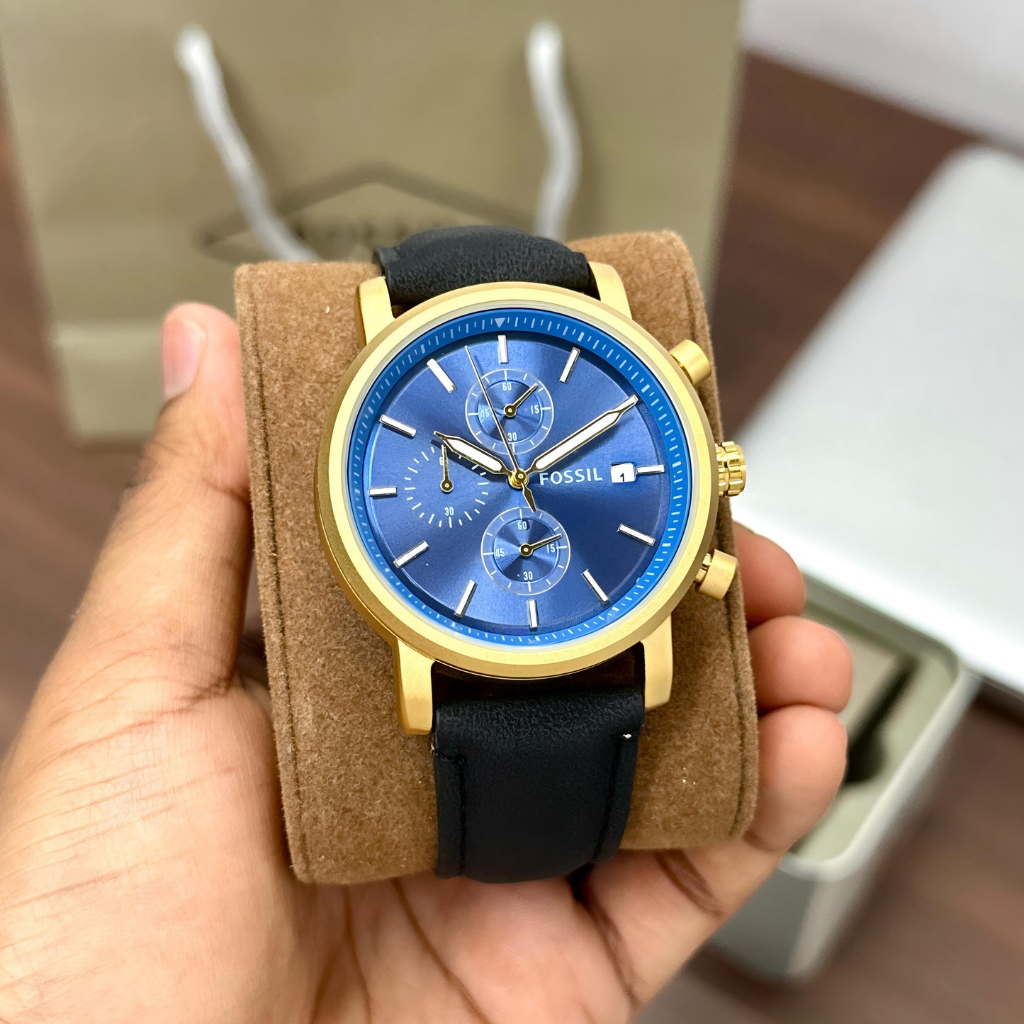 🔥 FOSSIL RHETT CHRONOGRAPH BQ2849 – Premium First Copy | Men’s Luxury Watch | Working Chronograph 🔥