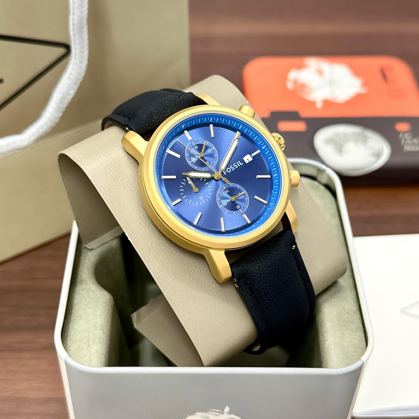 🔥 FOSSIL RHETT CHRONOGRAPH BQ2849 – Premium First Copy | Men’s Luxury Watch | Working Chronograph 🔥