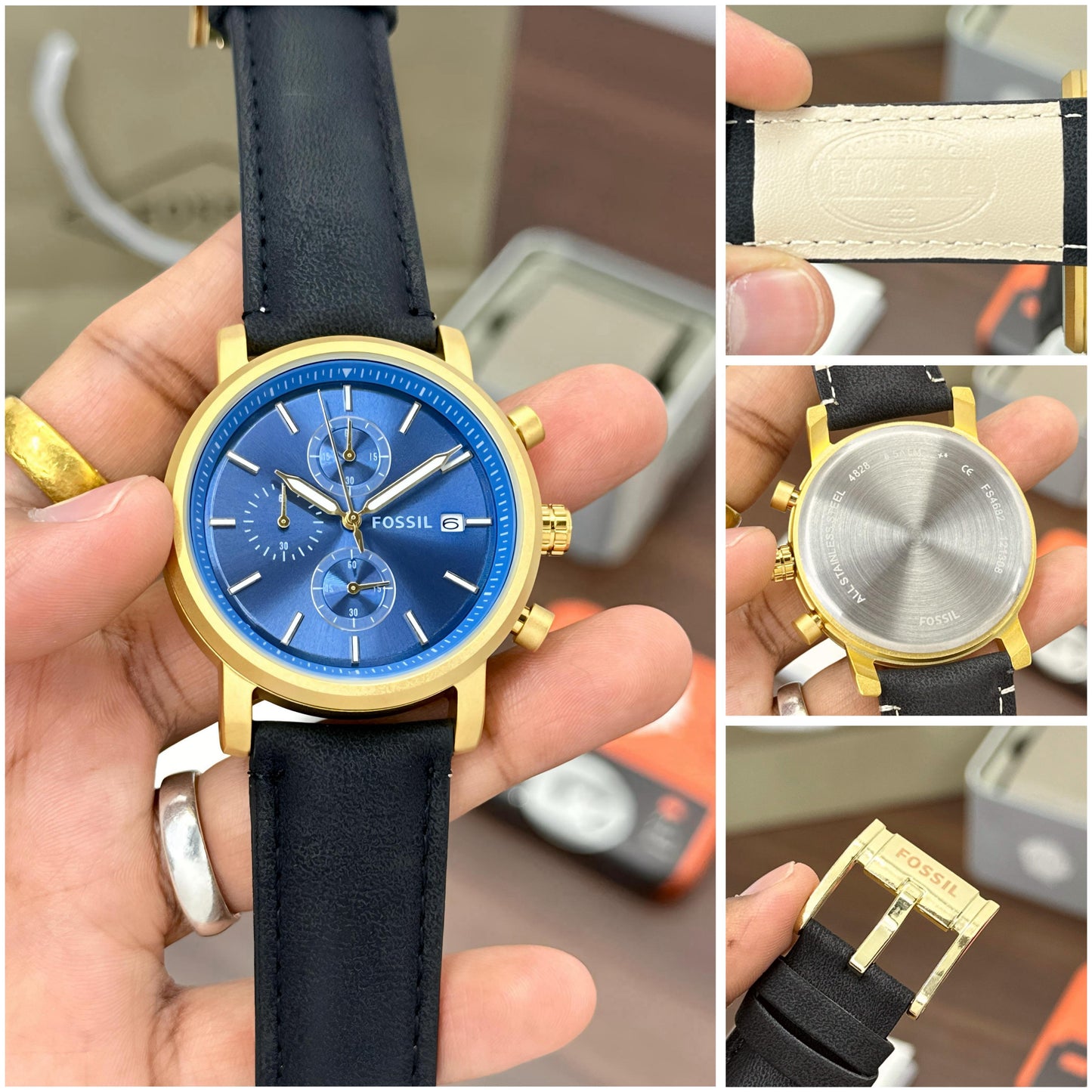 🔥 FOSSIL RHETT CHRONOGRAPH BQ2849 – Premium First Copy | Men’s Luxury Watch | Working Chronograph 🔥