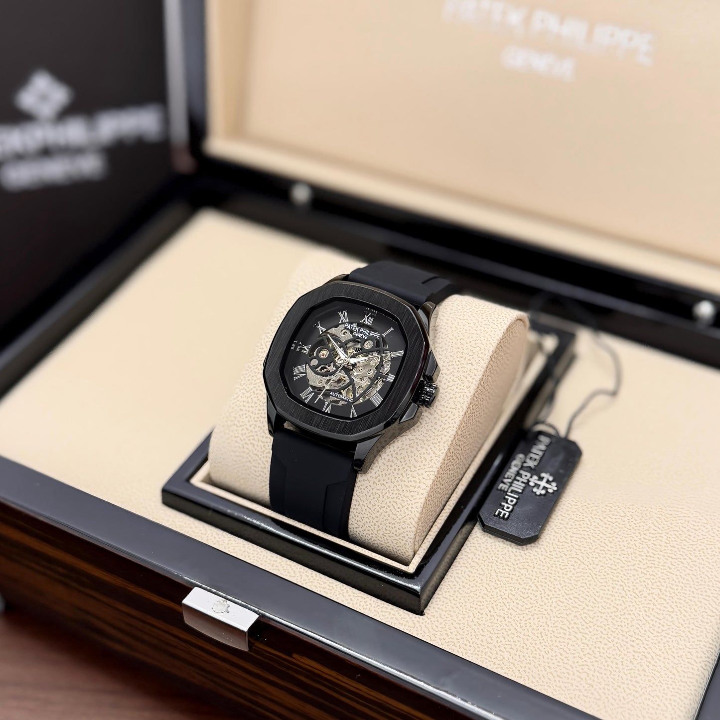 🔥 PATEK PHILIPPE AQUANAUT OPEN HEART AUTOMATIC – 7AA PREMIUM FIRST COPY | SWISS-STYLE LUXURY | JAPANESE AUTOMATIC MOVEMENT 🔥