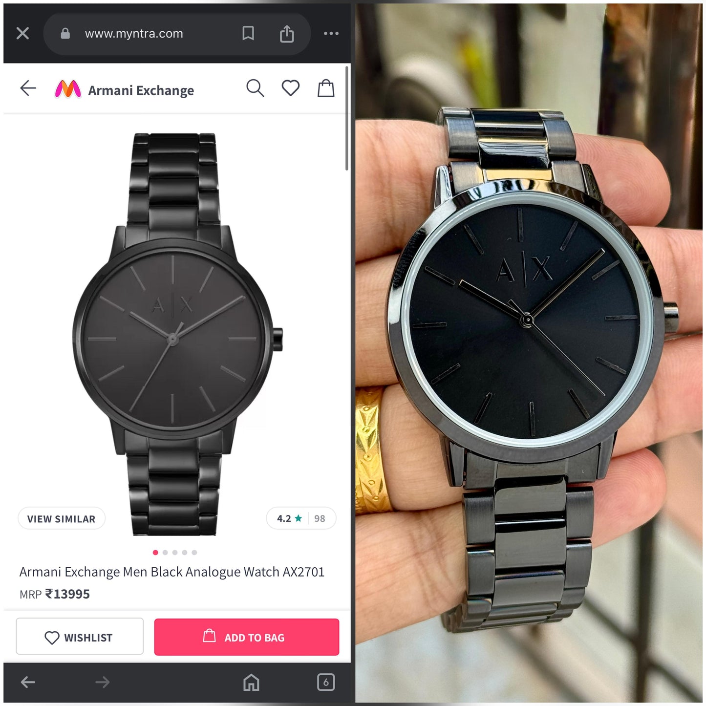 Armani Exchange AX2701