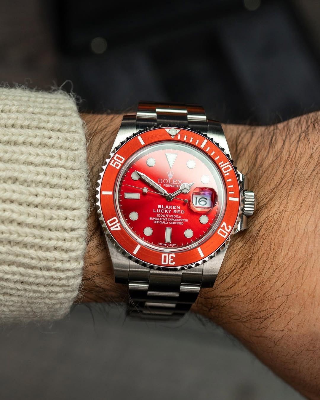 ROLEX SUBMARINER RED 116610